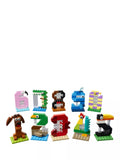 LEGO Animal Birthday Numbers building set 281 pieces, UK version