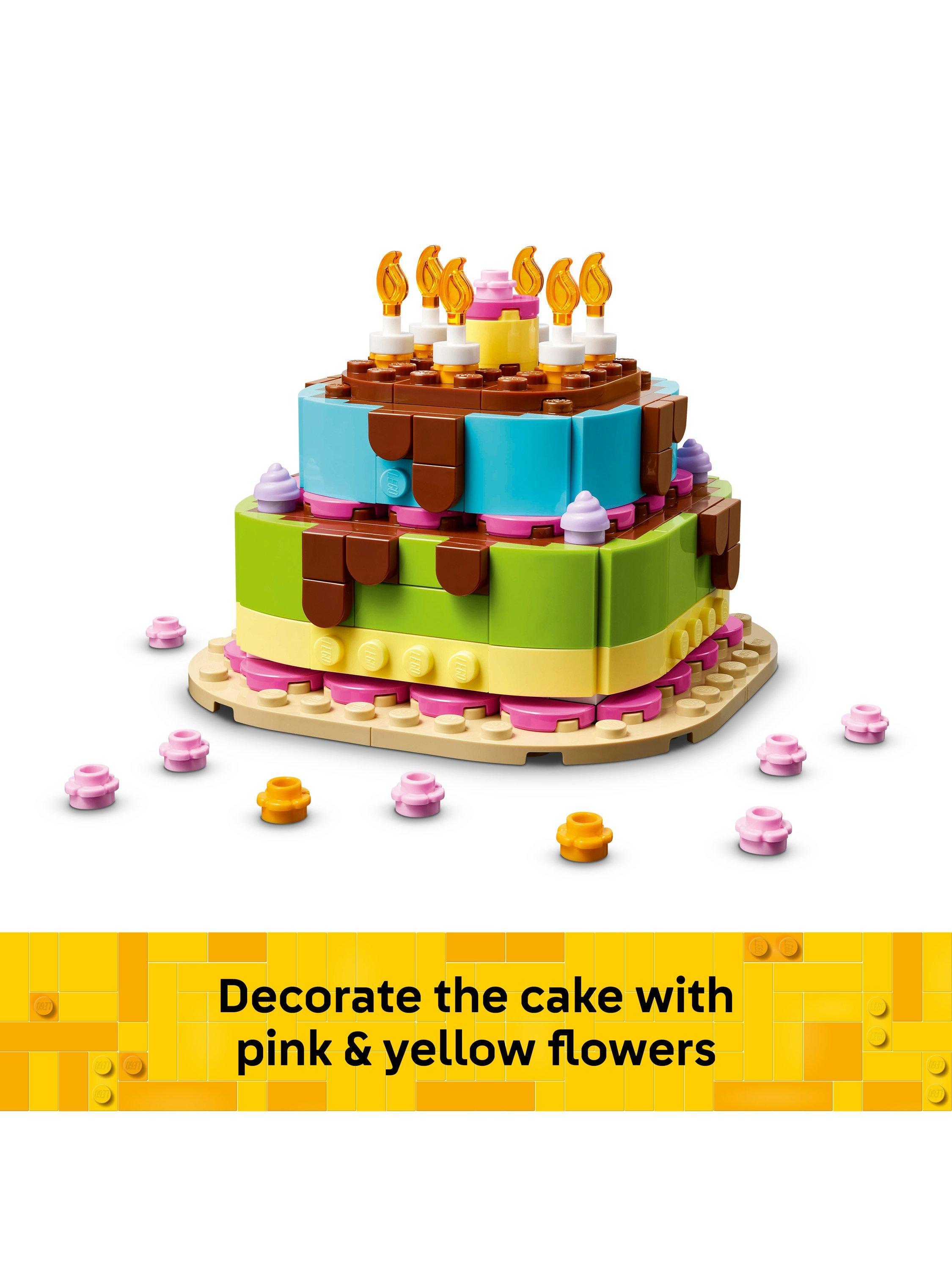LEGO Birthday Party Cake building set 219 pieces, UK version