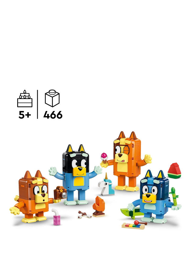 LEGO Bluey family building toy 466 pieces (British brand)