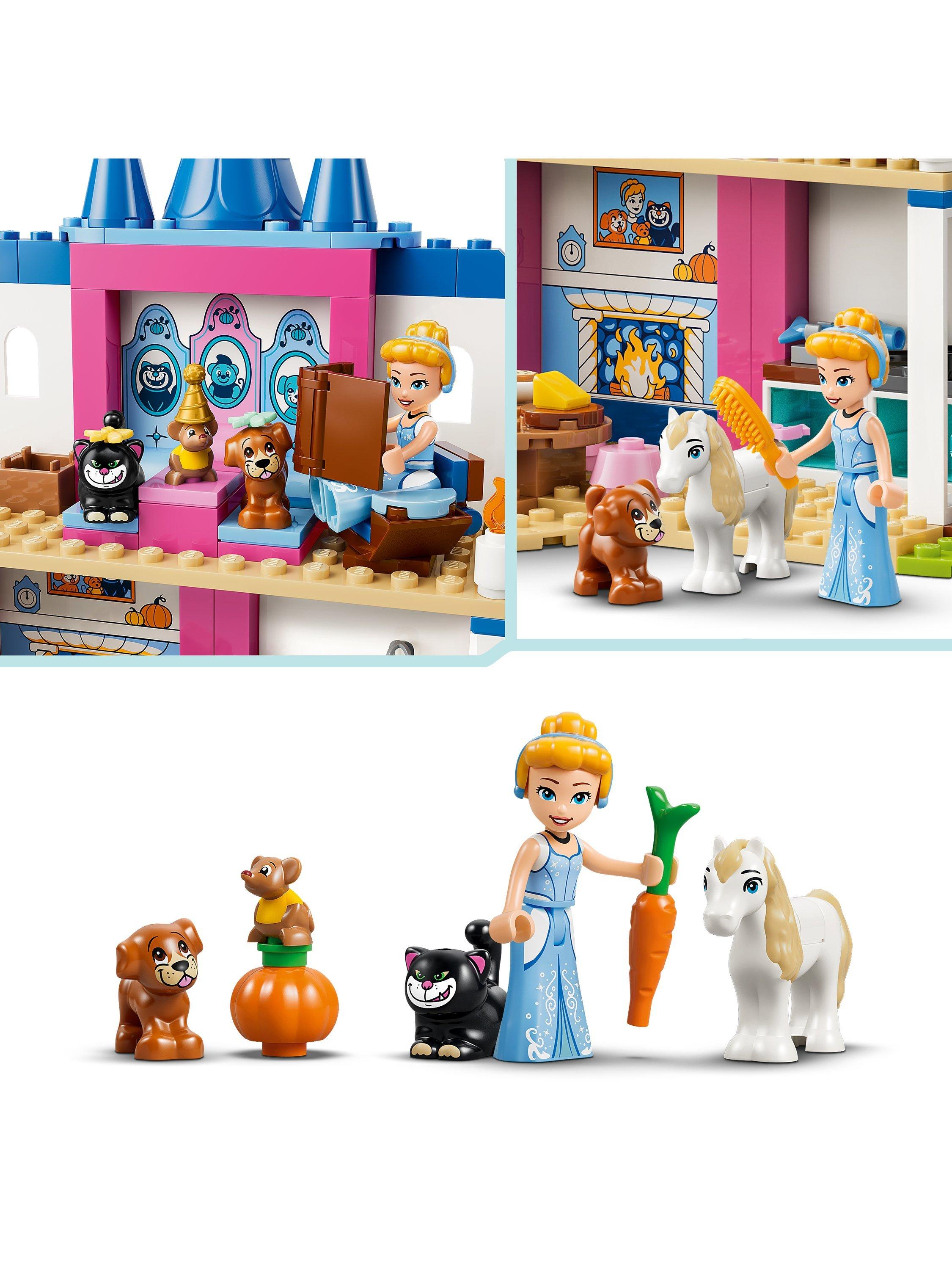 LEGO Disney Cinderella Animal Friends castle building toy, UK version