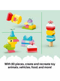 LEGO DUPLO Classic Colourful Creative Box 80 piece building toy (British brand)