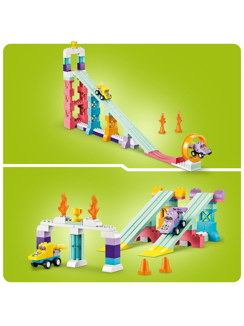 LEGO DUPLO 3-in-1 Creative Ramps building toy 111 pieces, UK version