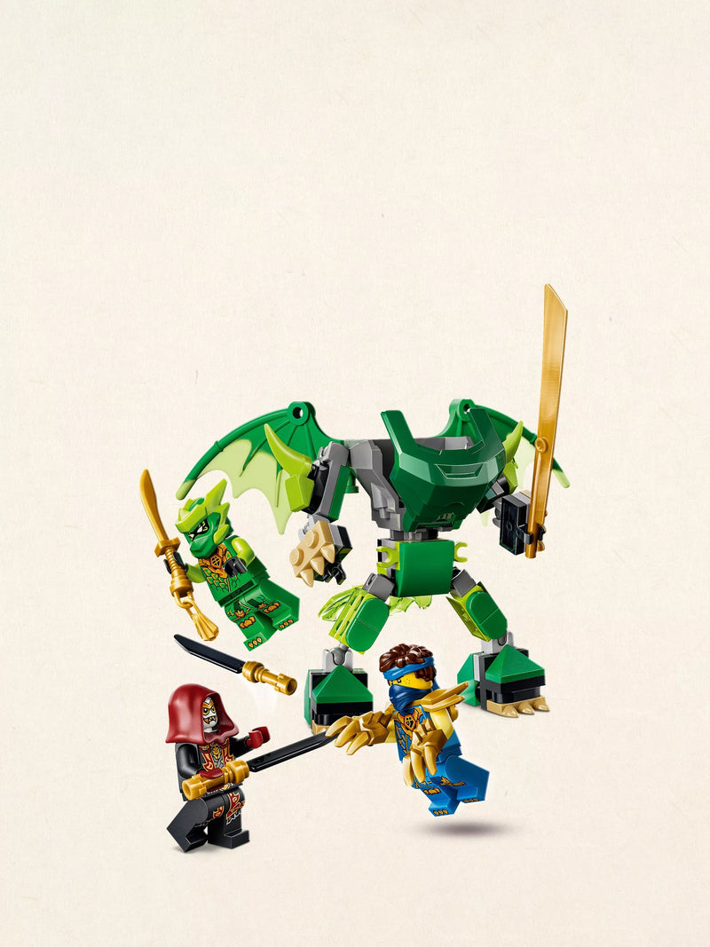 LEGO building toy Lloyd's Dragon Mech Battle Pack 81 pieces, imported from the UK