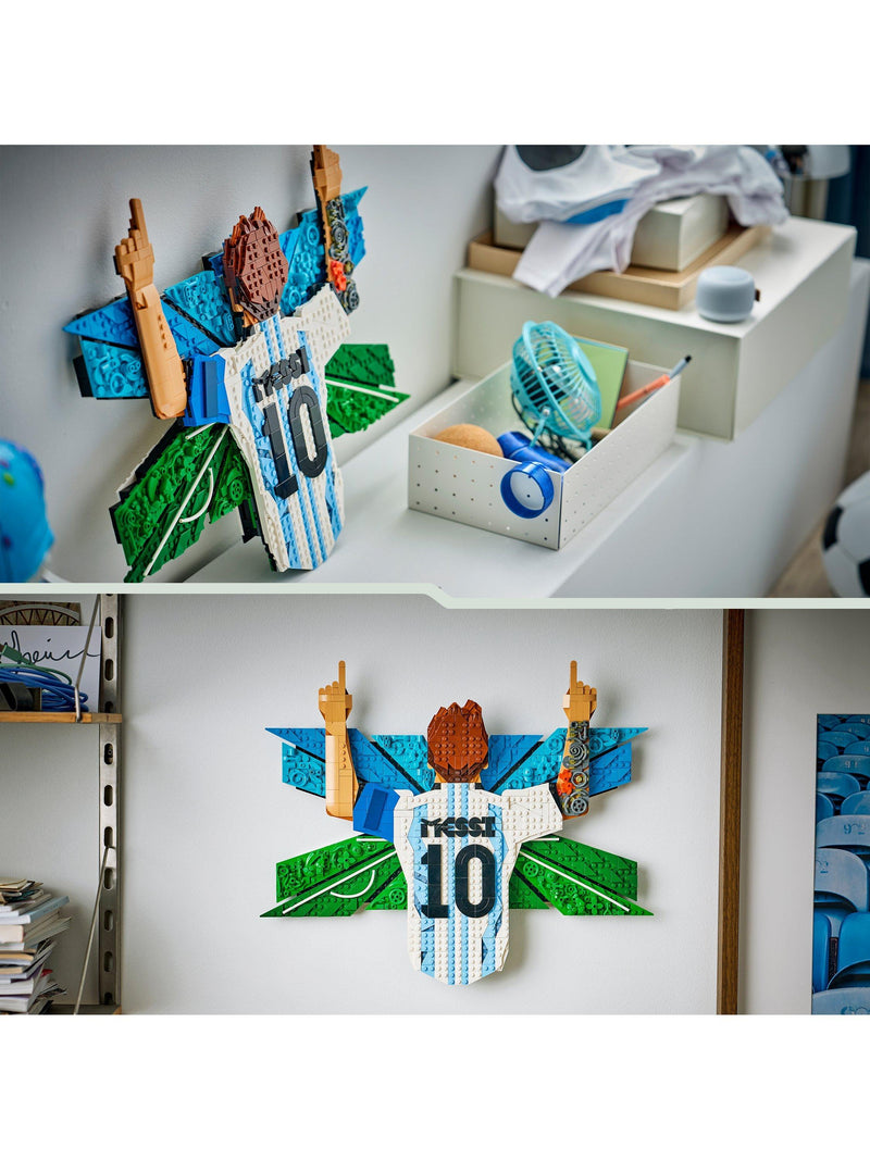 LEGO Editions Lionel Messi Celebration building set 1427 pieces, imported from the UK