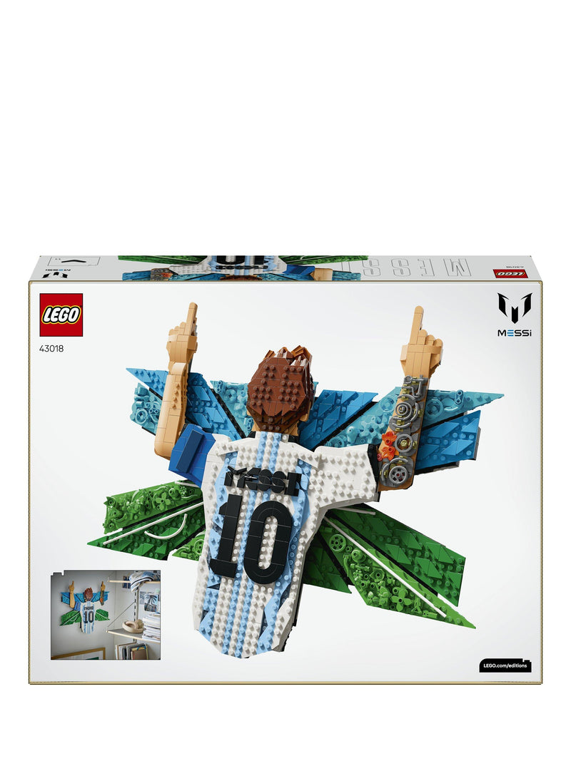 LEGO Editions Lionel Messi Celebration building set 1427 pieces, imported from the UK