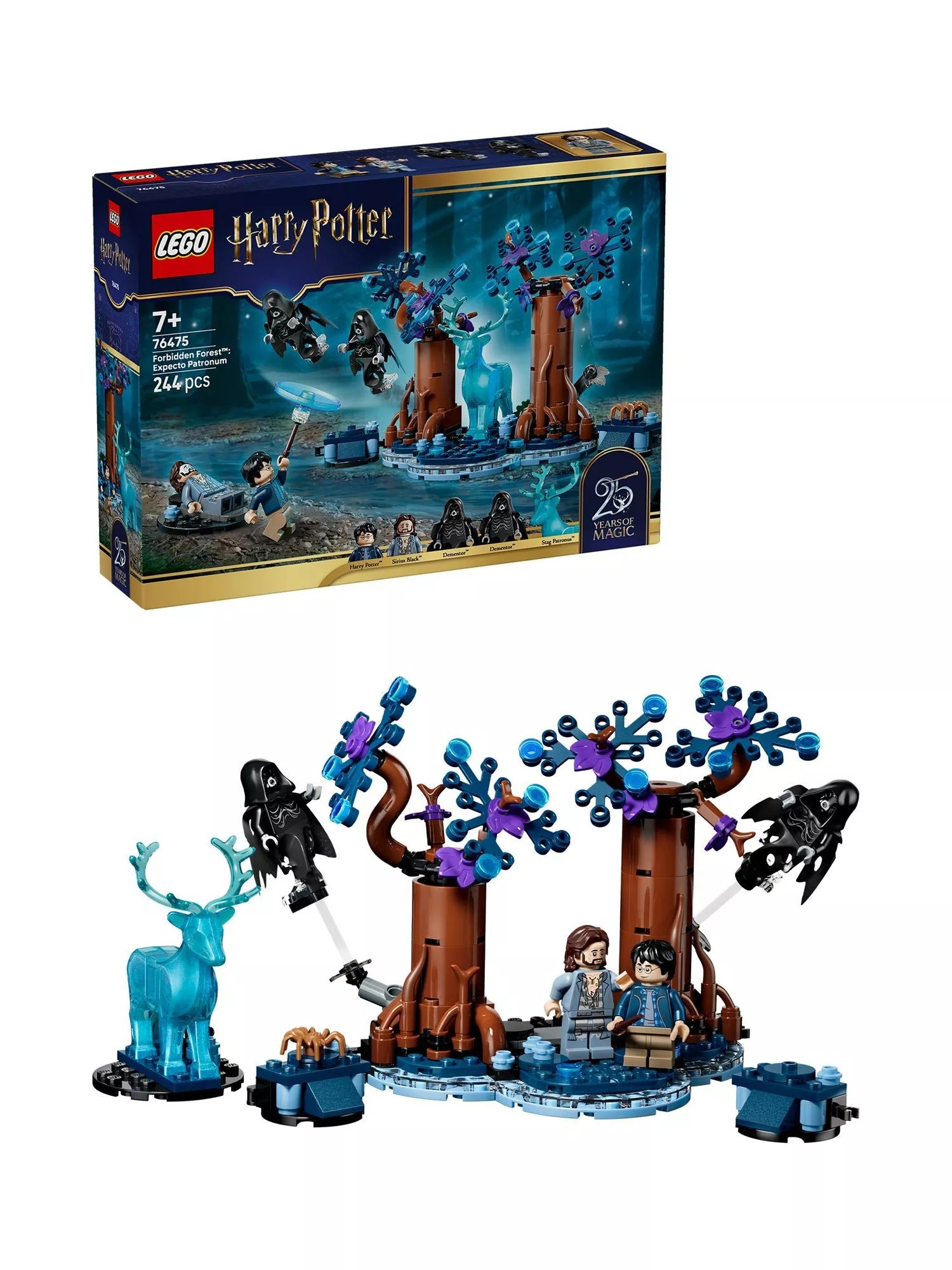 LEGO Harry Potter Forbidden Forest Expecto Patronum building set 244 pieces (British brand)