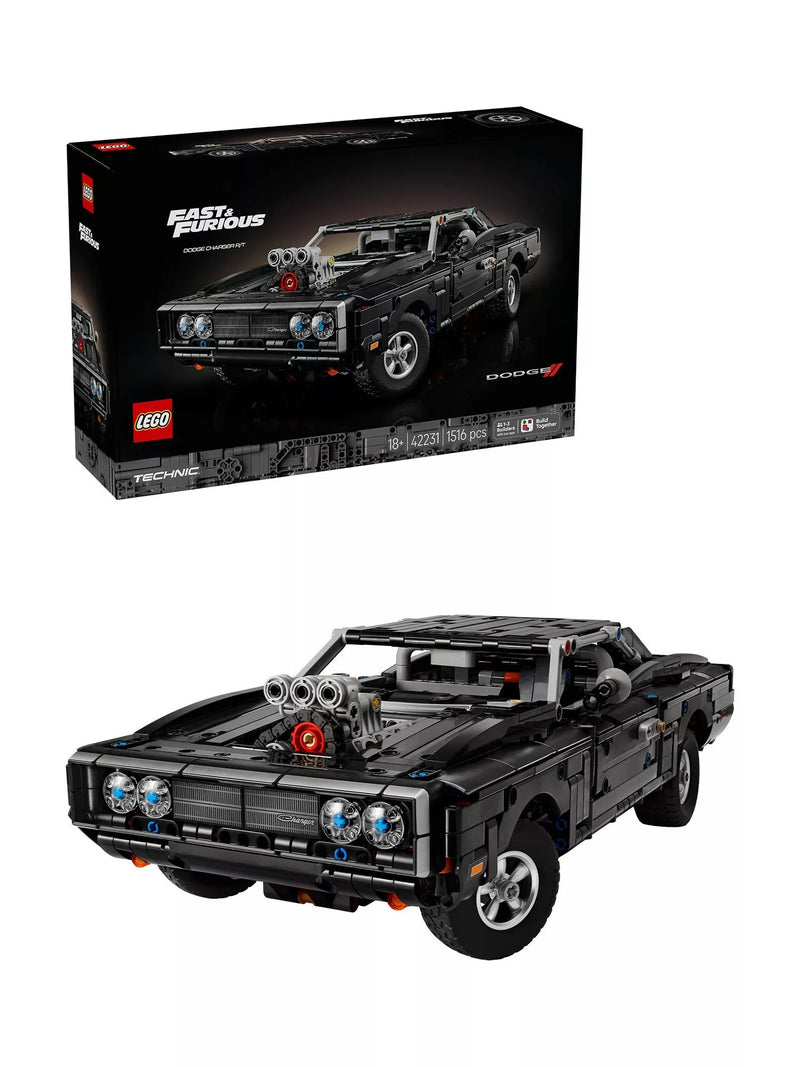 LEGO Fast & Furious Dodge Charger building set - British product