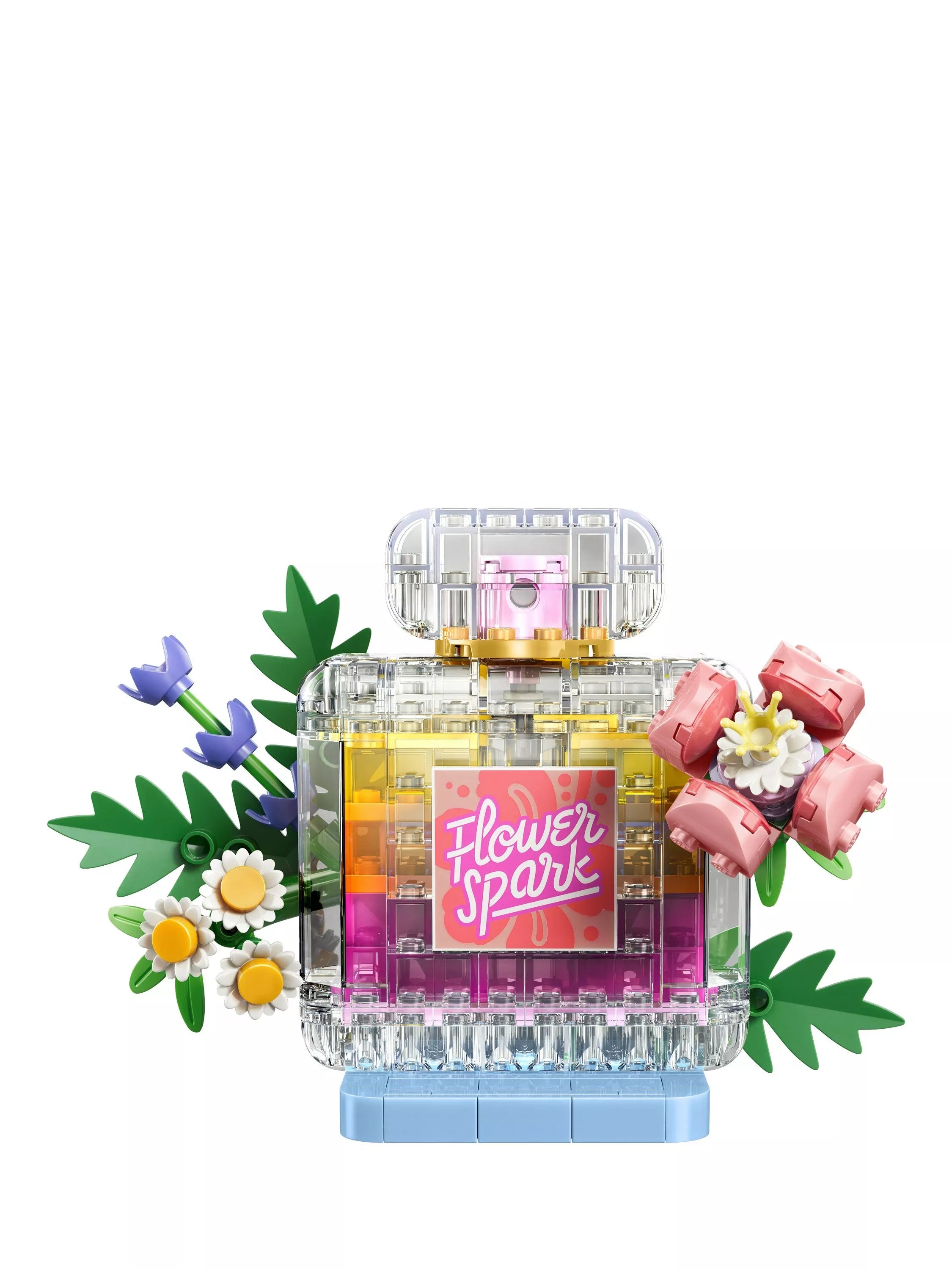 LEGO Creator Floral Decor Perfume Bottle building set 286-piece (British brand)
