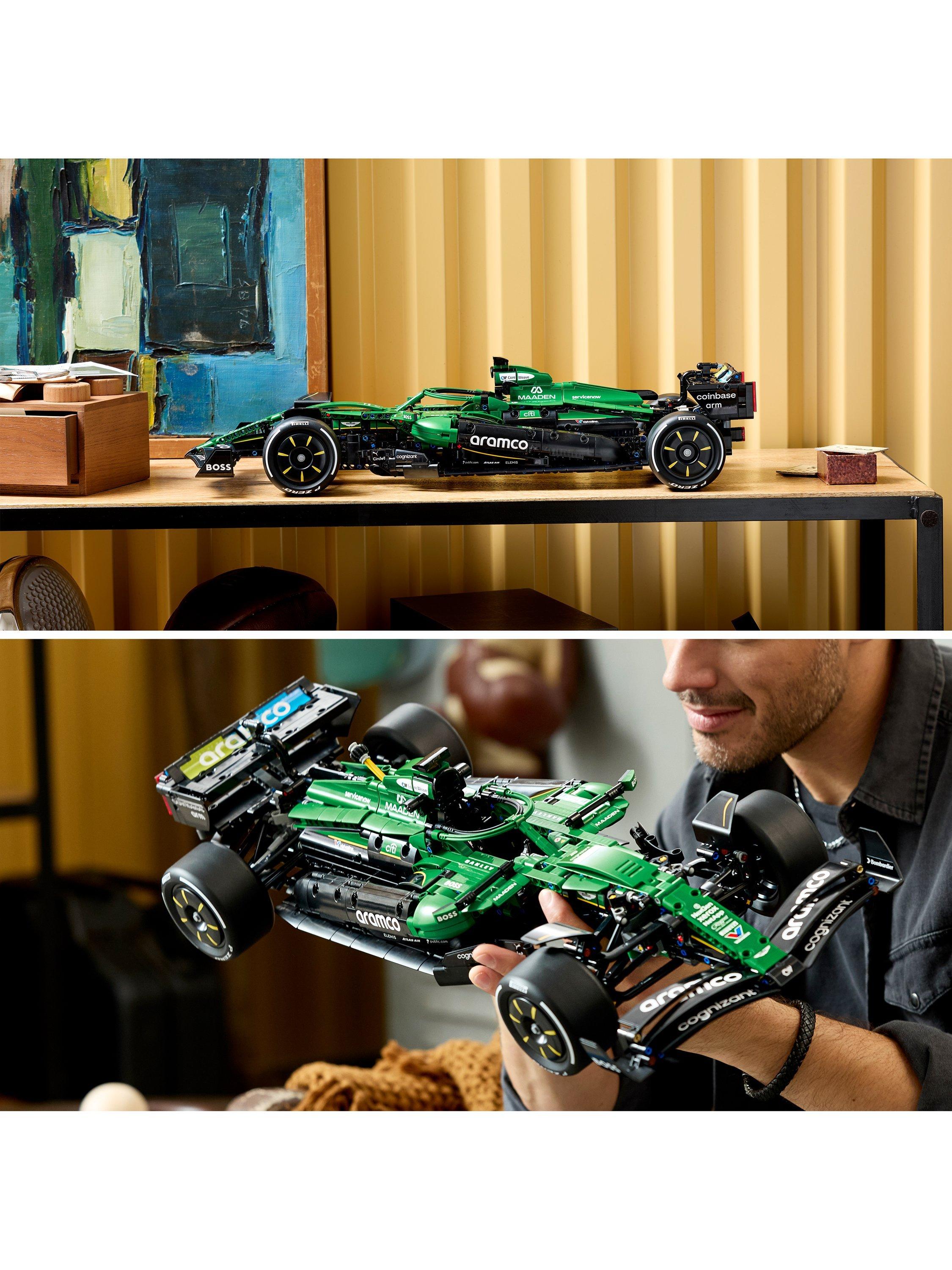 LEGO Technic Aston Martin AMR25 F1 car building set 1547 pieces (British brand)