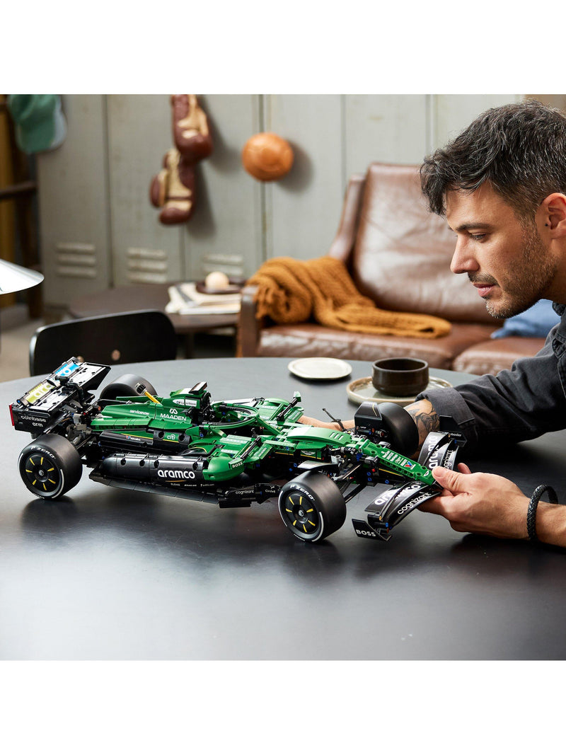 LEGO Technic Aston Martin AMR25 F1 car building set 1547 pieces (British brand)
