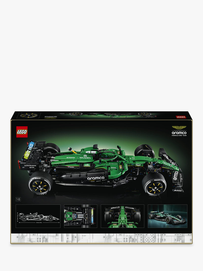 LEGO Technic Aston Martin AMR25 F1 car building set 1547 pieces (British brand)