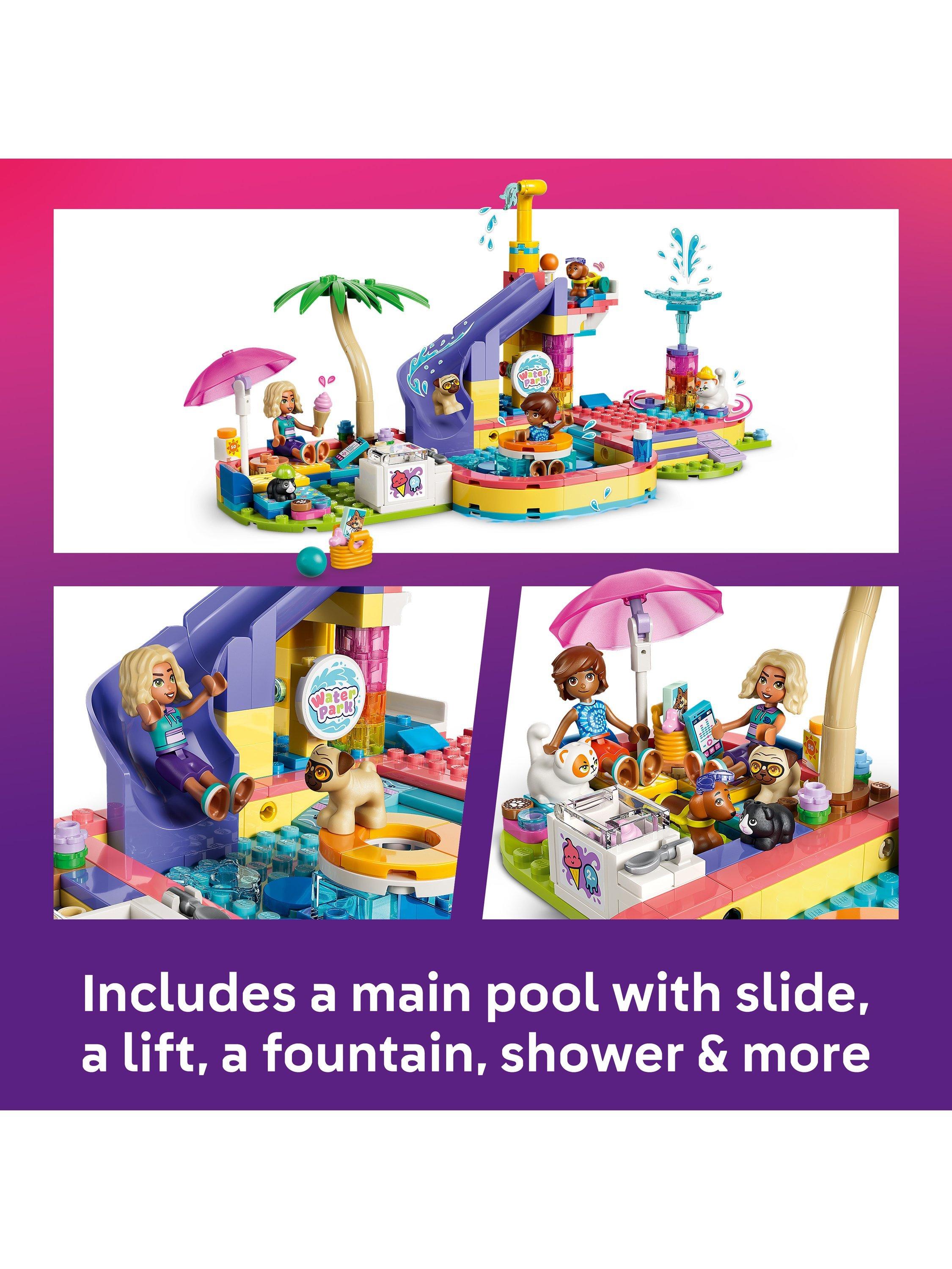 LEGO Friends water park building set, 278 pieces, UK version