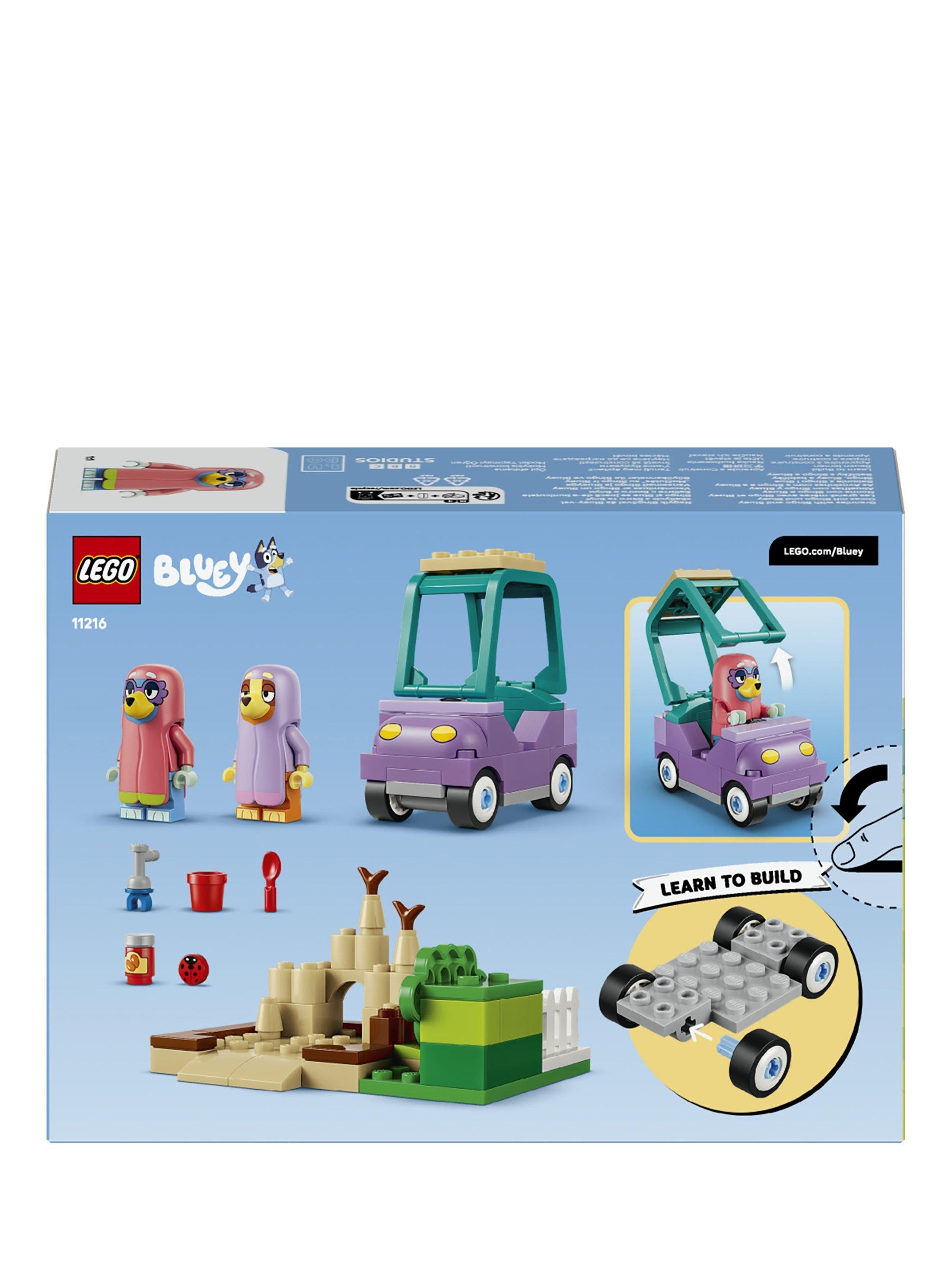 LEGO Bluey 11216 Grannies building toy with Bingo and Bluey, UK version