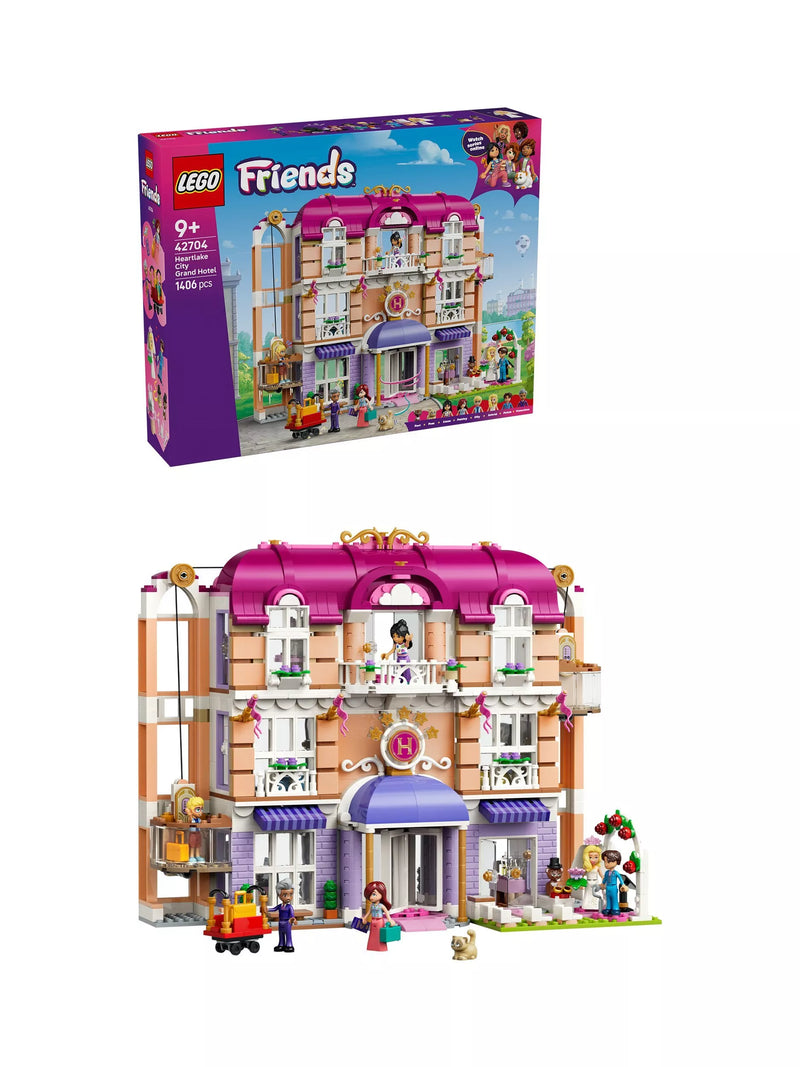 LEGO Heartlake City Grand Hotel building set - British product