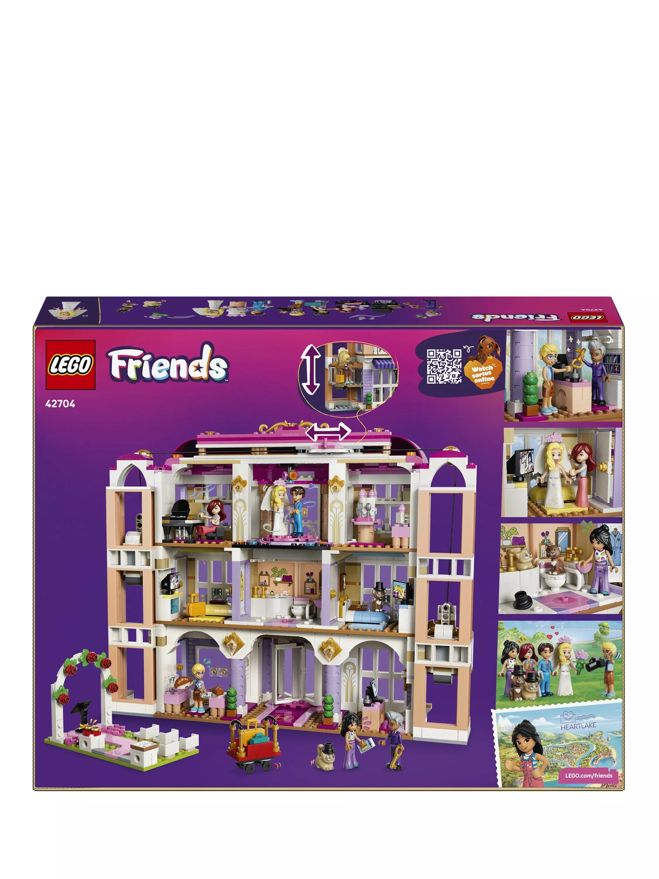 LEGO Heartlake City Grand Hotel building set - British product
