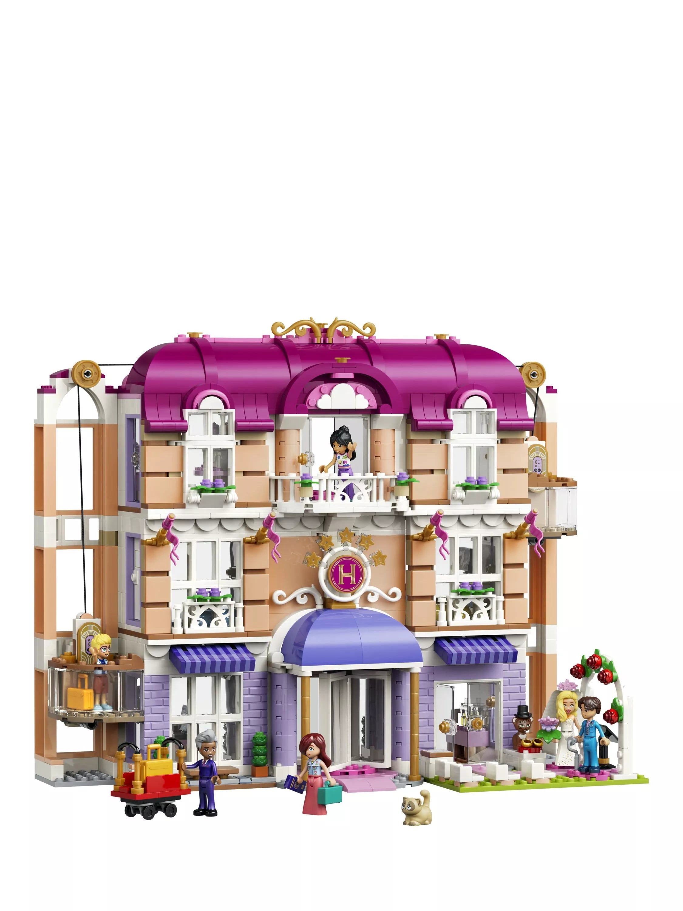LEGO Heartlake City Grand Hotel building set - British product