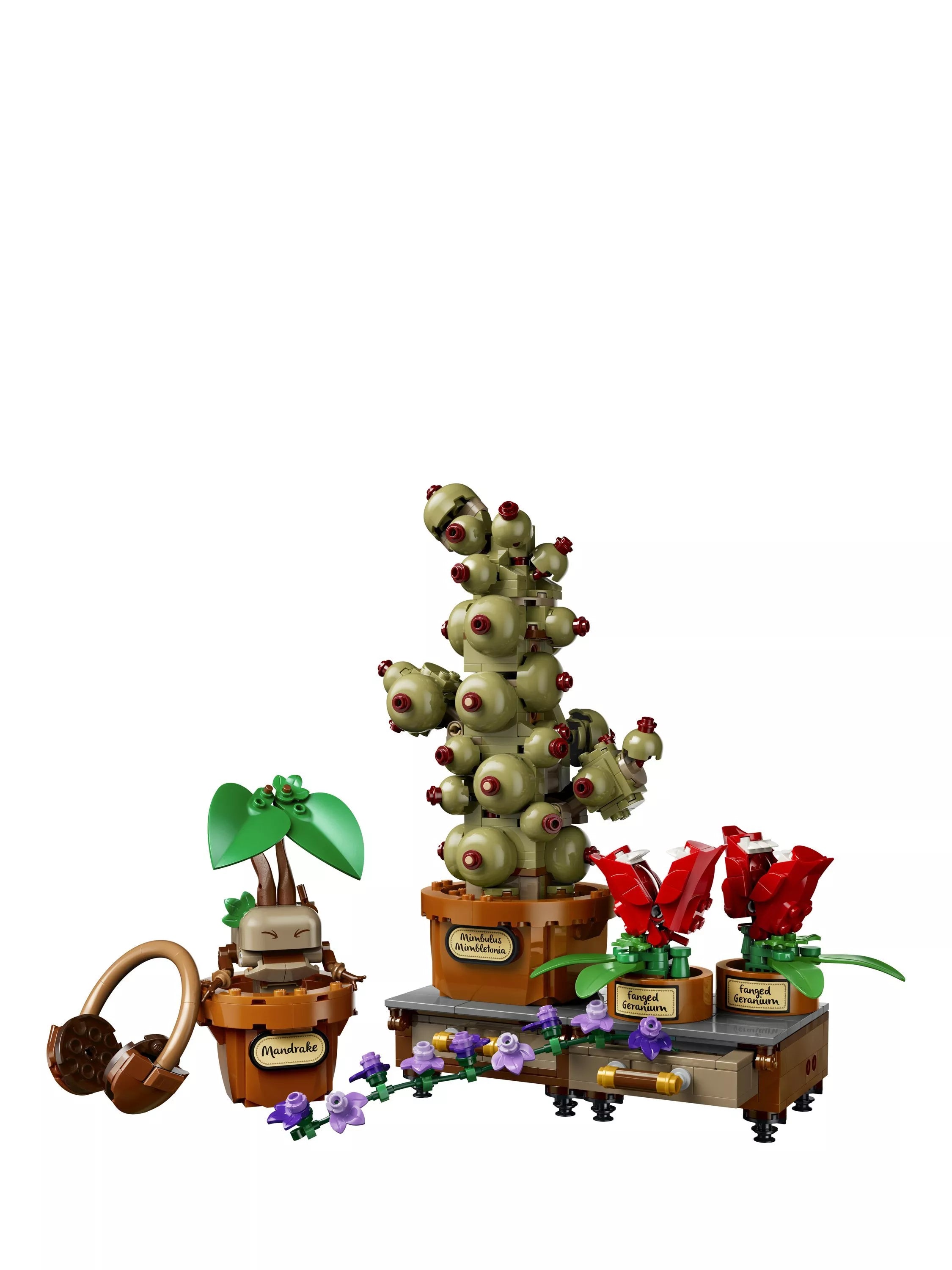 LEGO Harry Potter Hogwarts Herbology Plants building toy, imported from the UK