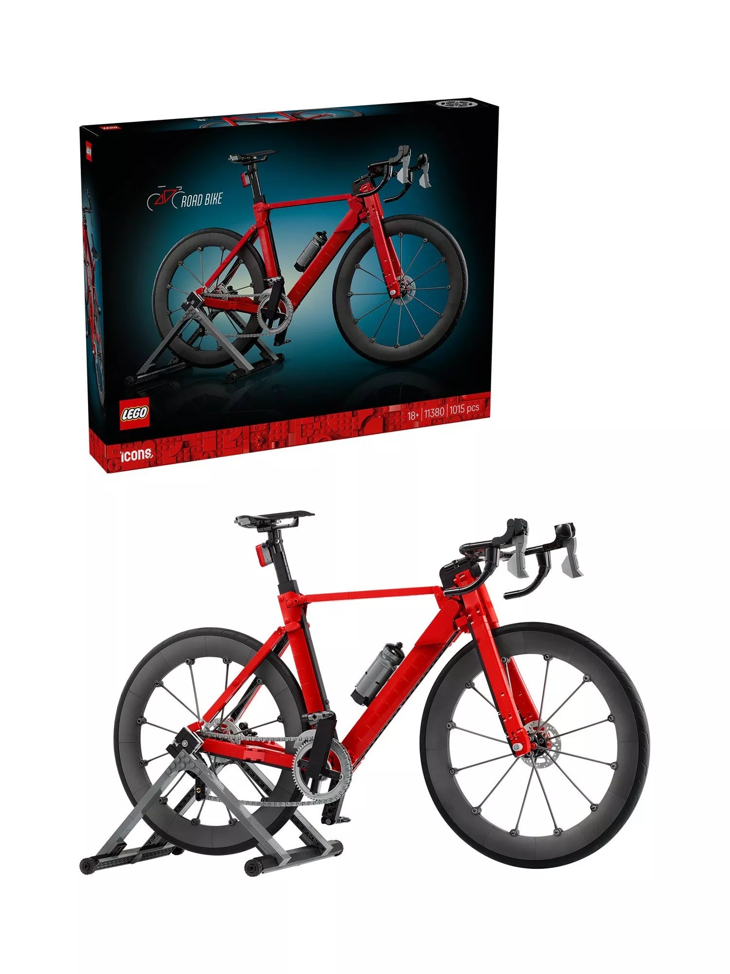 LEGO Icons road bike building kit 11380 - British product