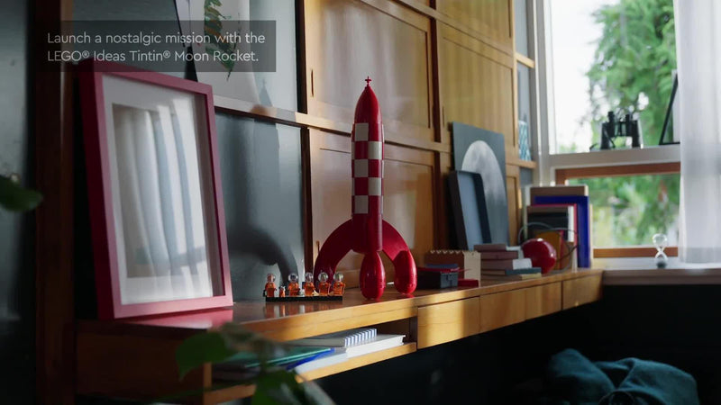LEGO Tintin Moon Rocket construction set (British brand)