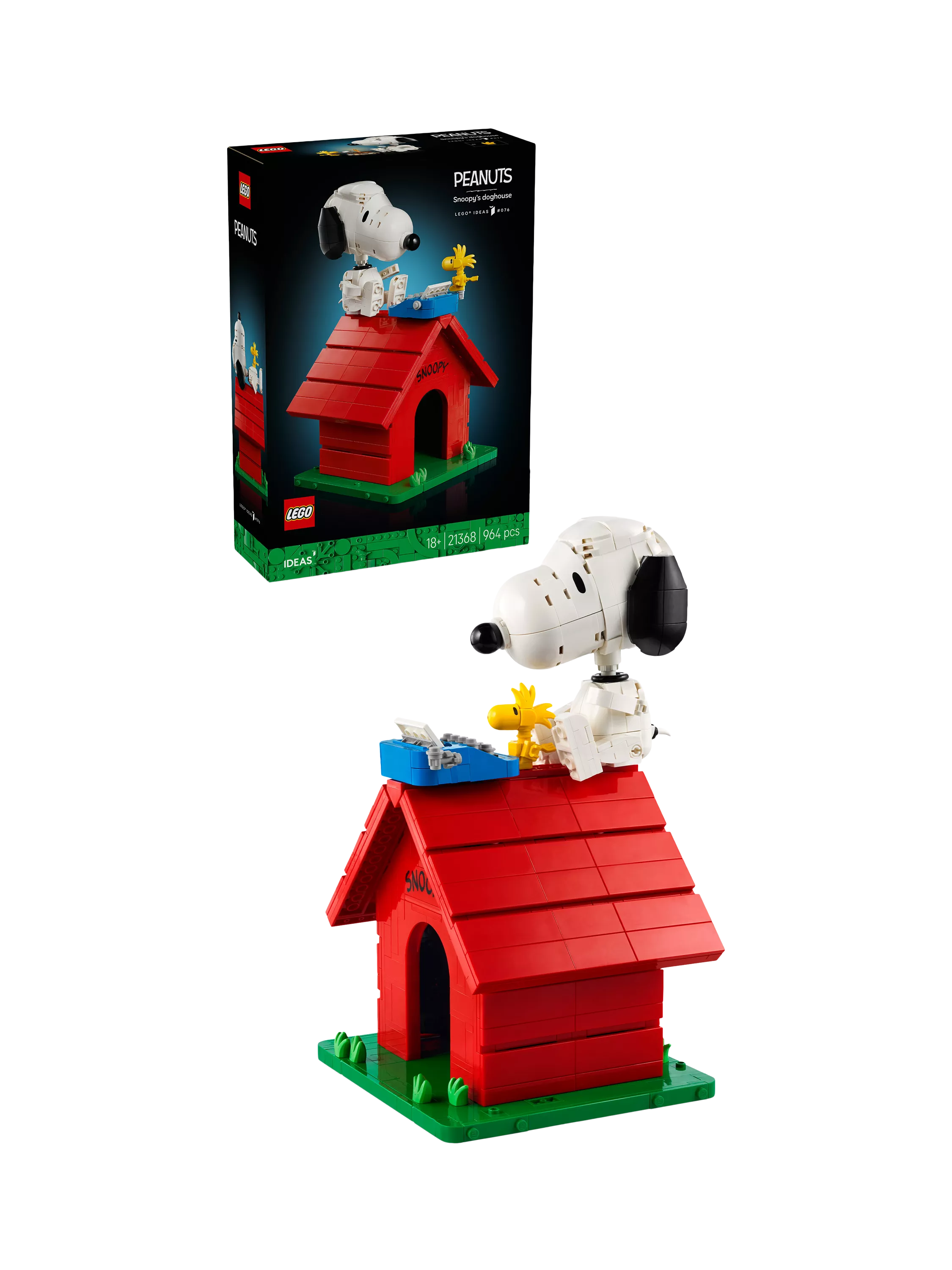 LEGO Snoopy's Doghouse building set 964 pieces - British product