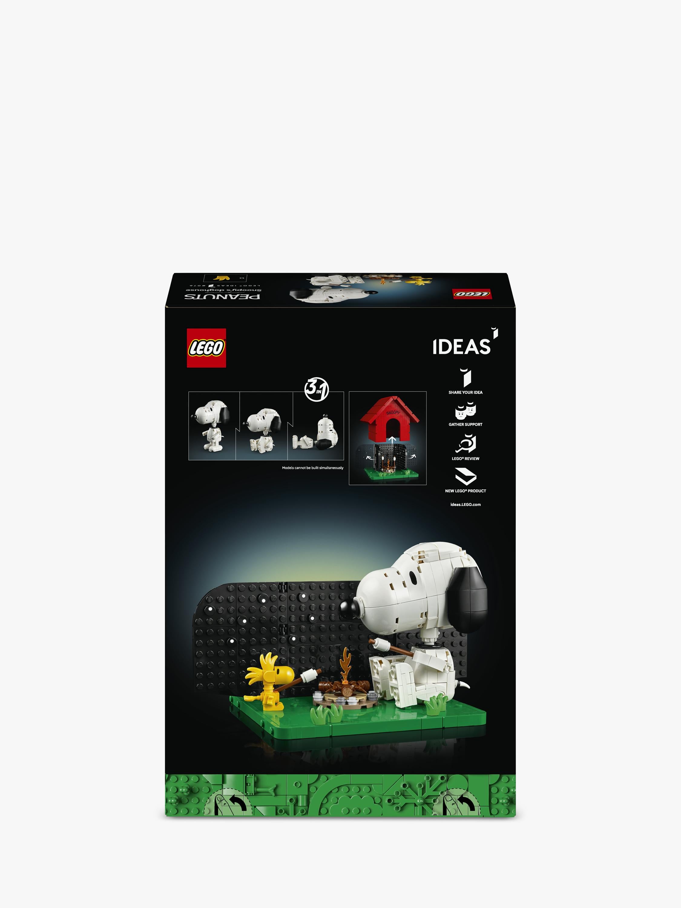 LEGO Snoopy's Doghouse building set 964 pieces - British product