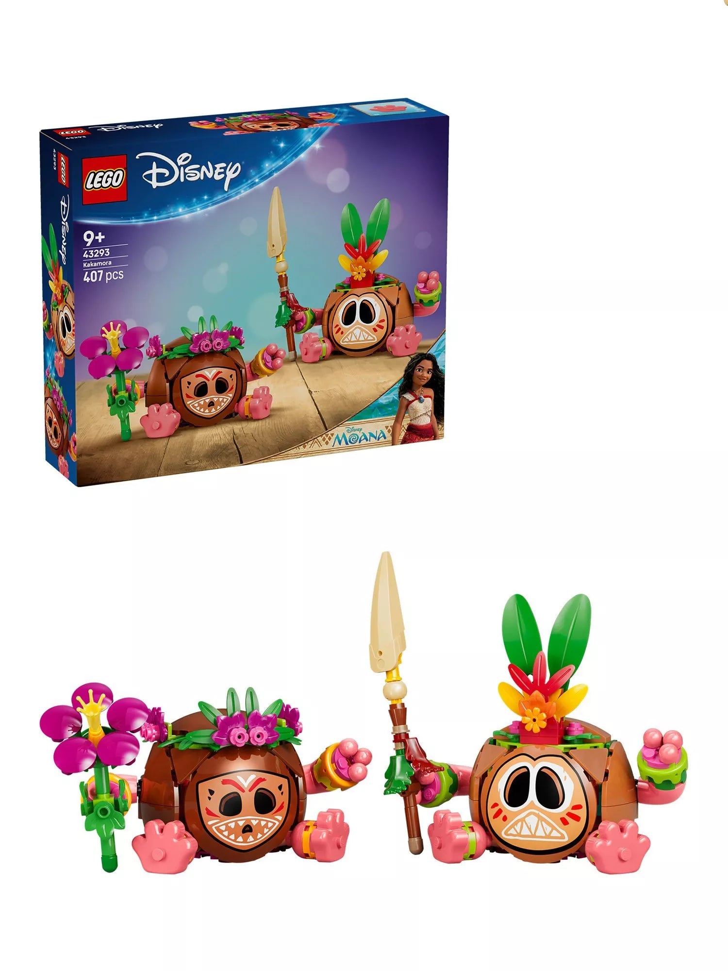 LEGO Disney Moana Kakamora building toy 407 pieces - British product