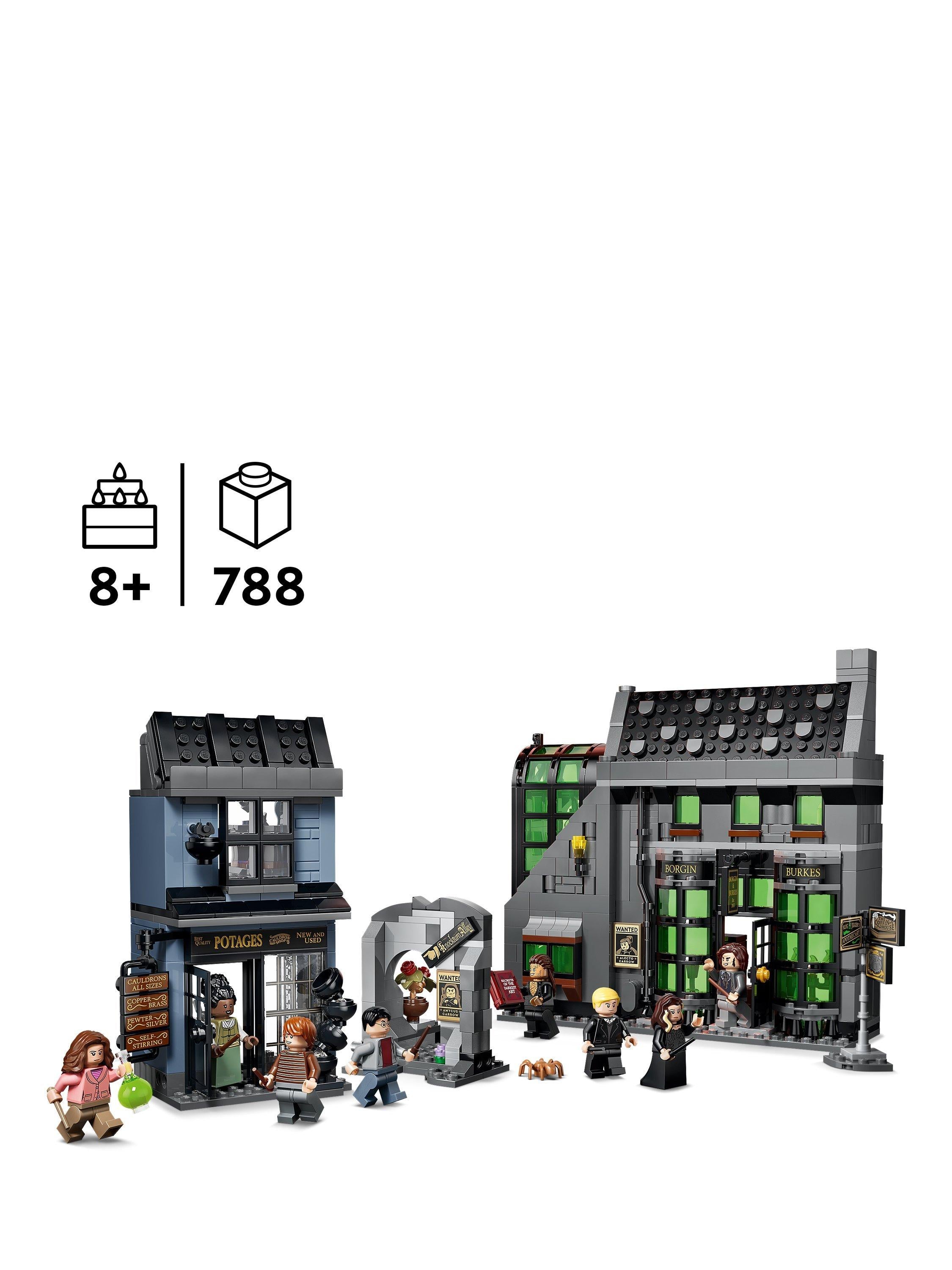 LEGO Harry Potter Knockturn Alley building set 76471 (British brand)