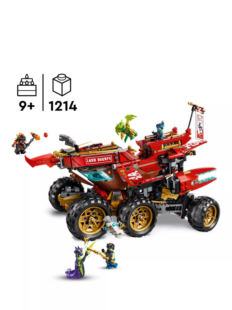LEGO Ninjago Land Bounty building toy 1214 pieces - British product