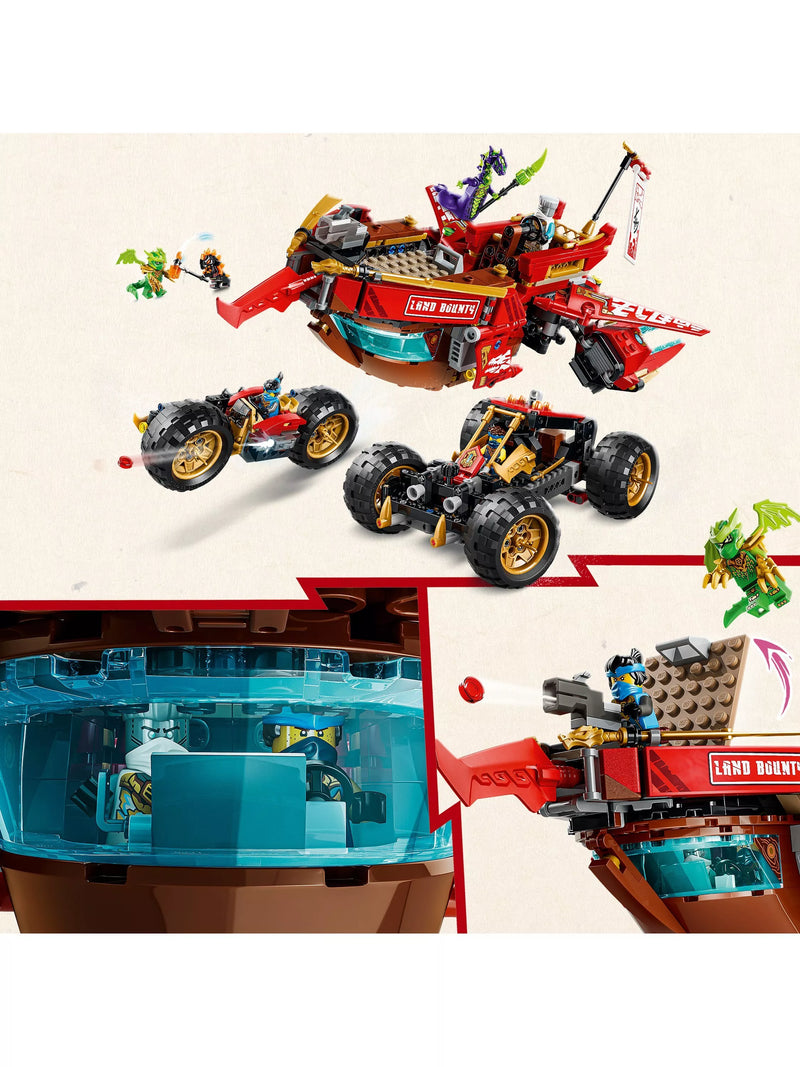 LEGO Ninjago Land Bounty building toy 1214 pieces - British product