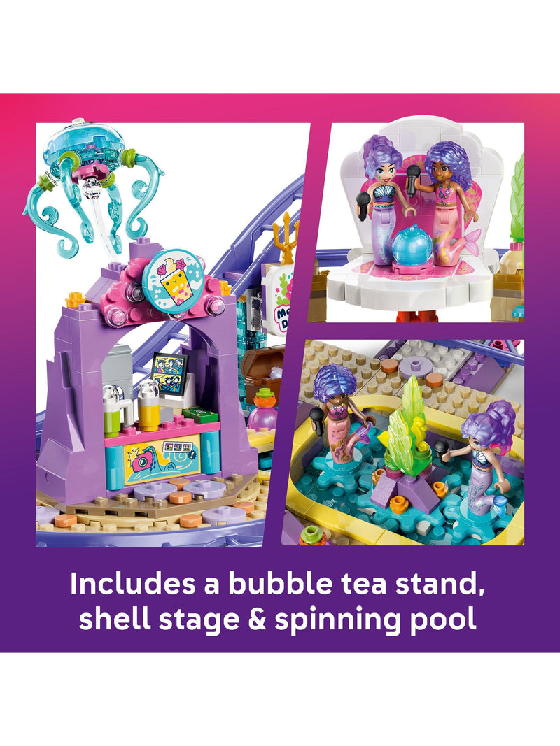 LEGO Friends Mermaid Roller Coaster building set 864 pieces, UK version