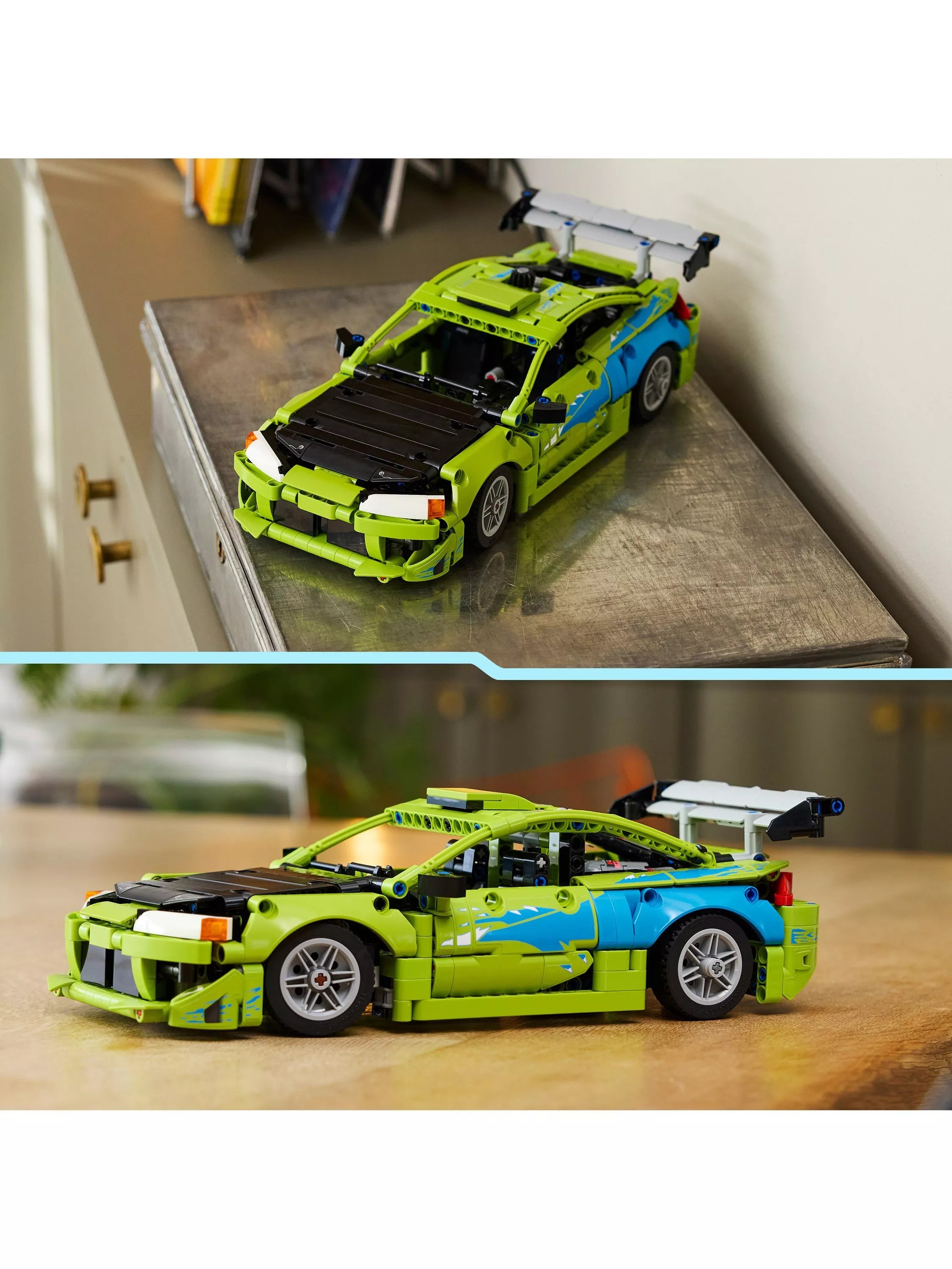 LEGO Technic Fast & Furious Mitsubishi Eclipse display model (British brand)