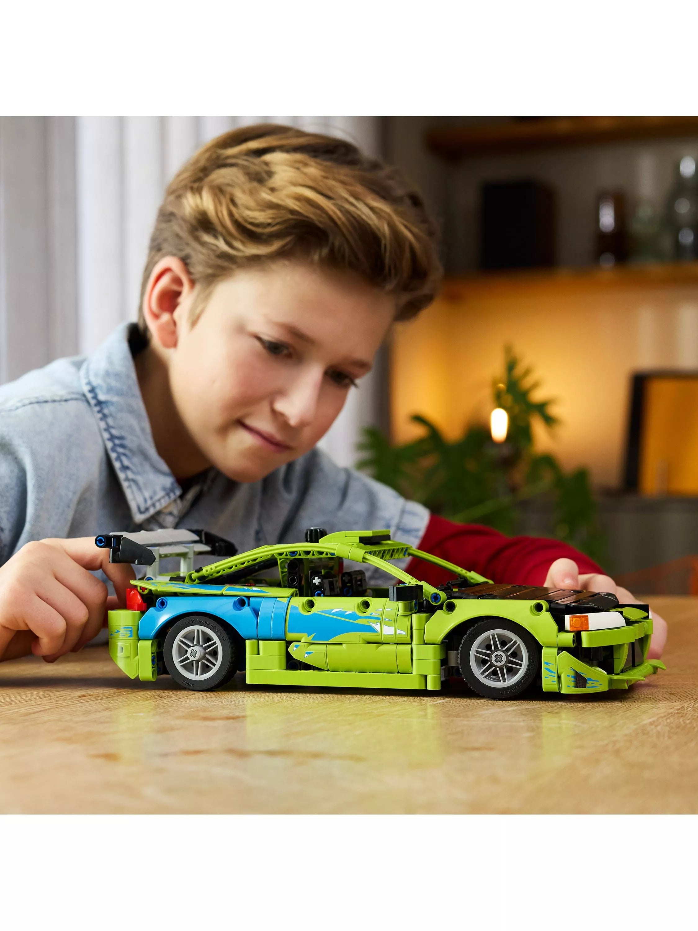 LEGO Technic Fast & Furious Mitsubishi Eclipse display model (British brand)