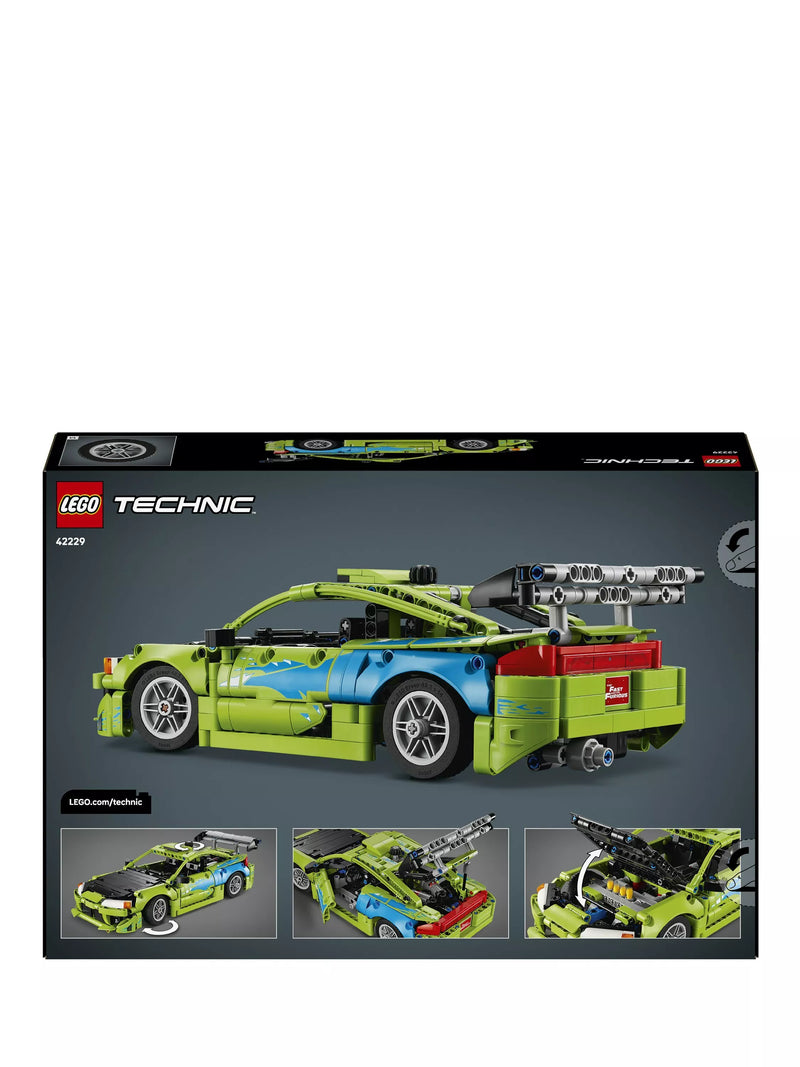 LEGO Technic Fast & Furious Mitsubishi Eclipse display model (British brand)