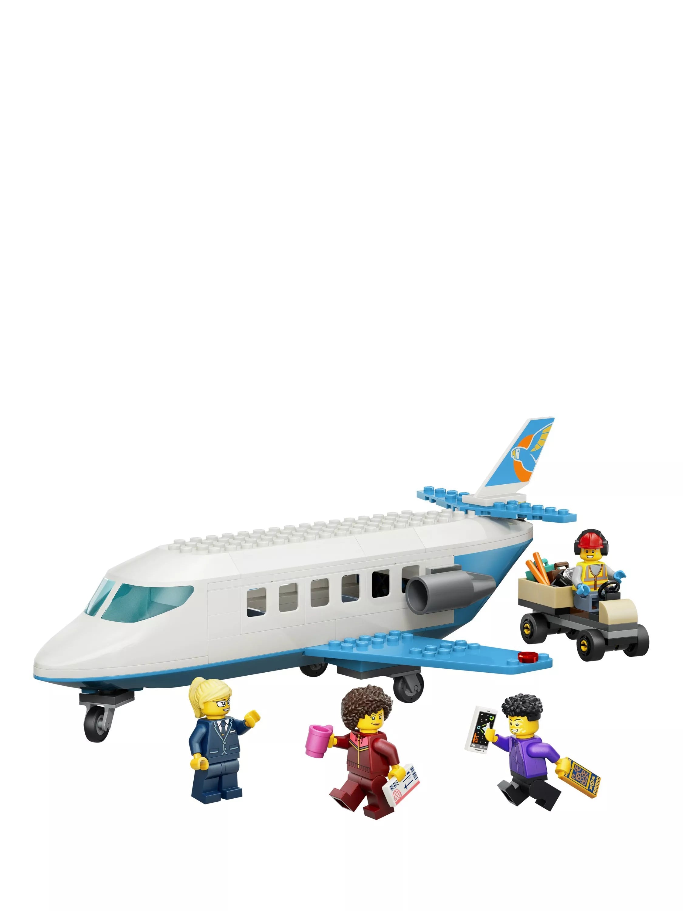 LEGO City Passenger Jet building set 118 pieces (British brand)