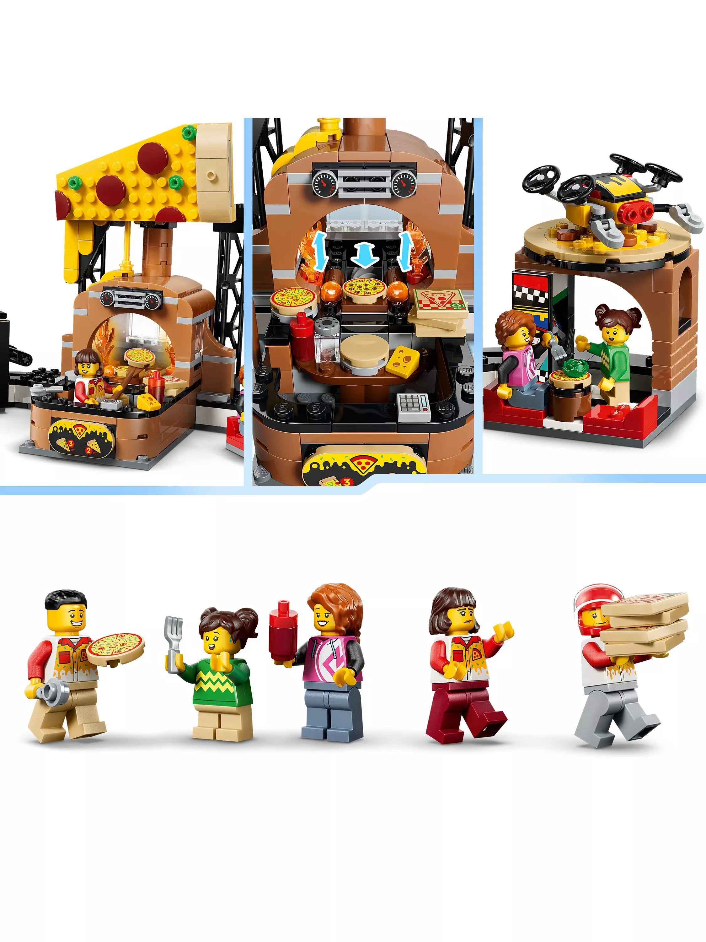 LEGO City Pizza Delivery Experience building toy - British product