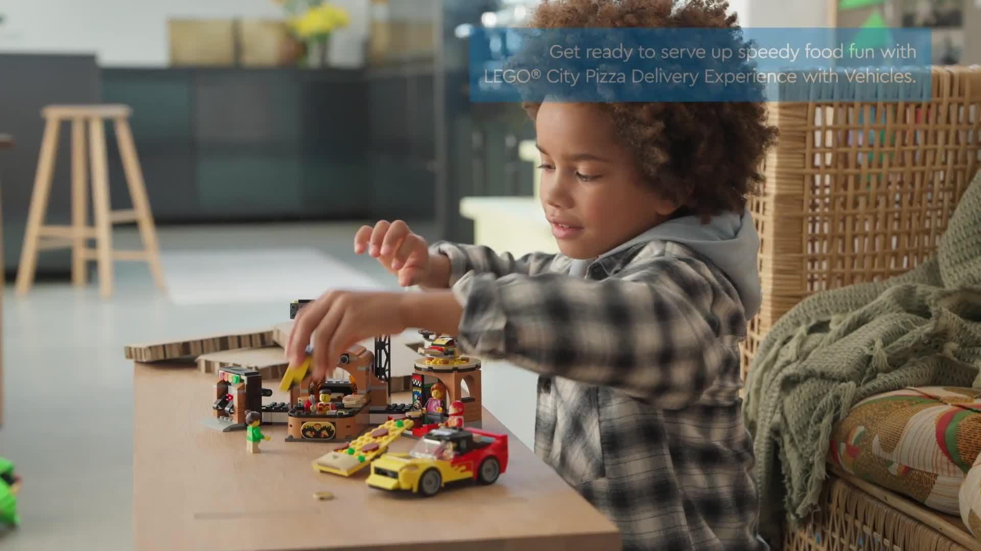 LEGO City Pizza Delivery Experience building toy - British product
