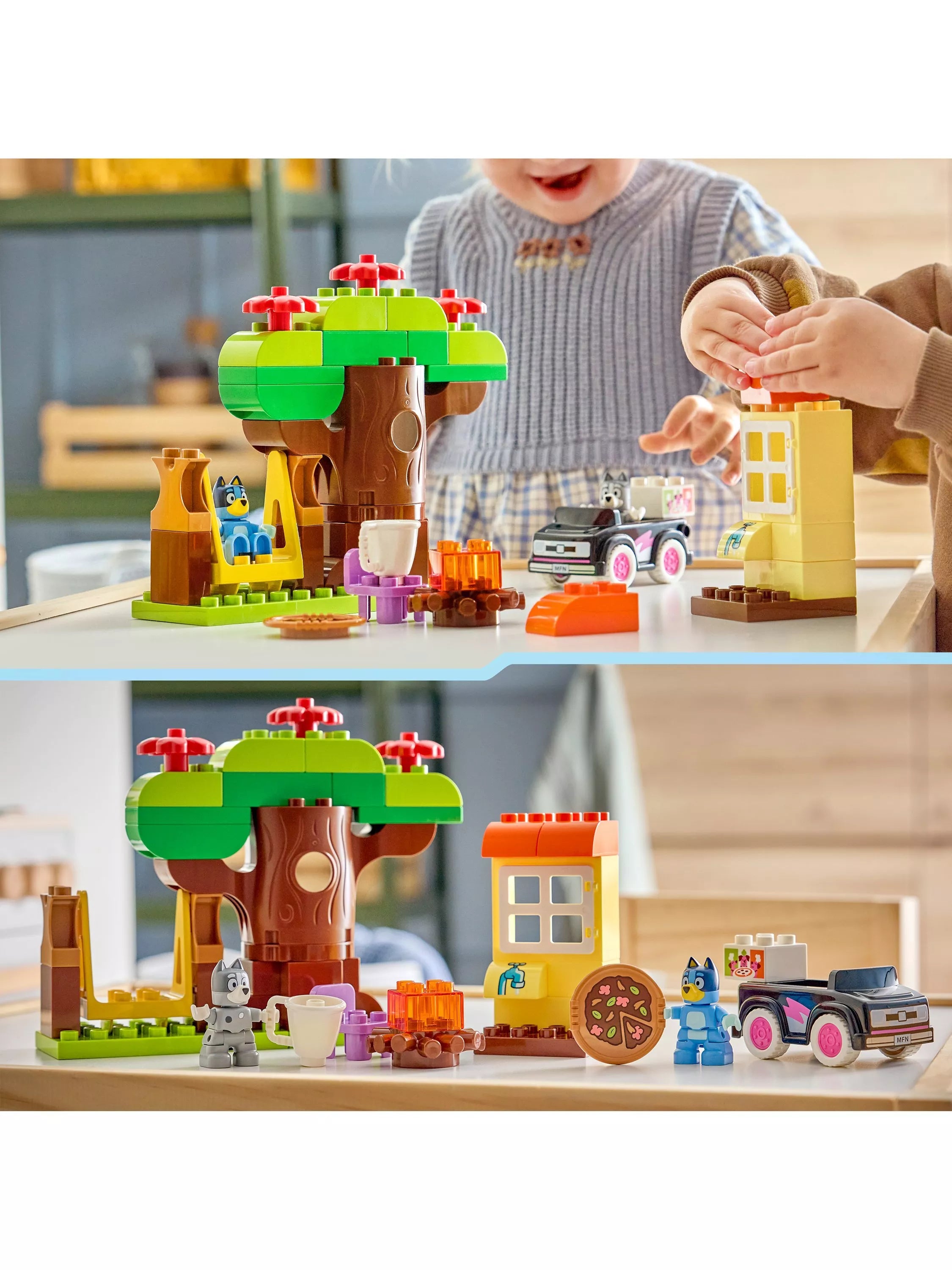 LEGO DUPLO Bluey Pizza Girls building toy 44 pieces - British product