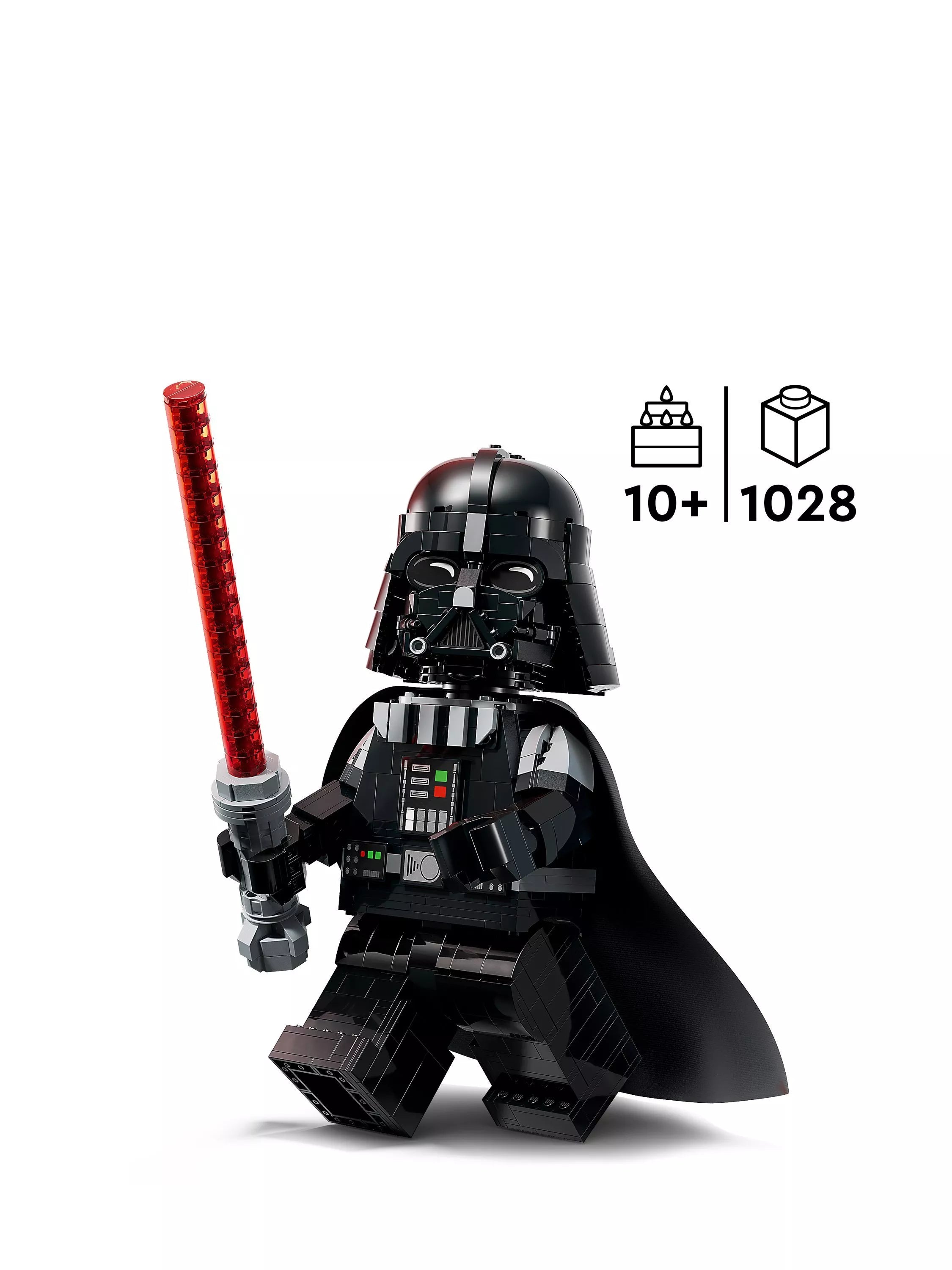 LEGO building toy Up-Scaled Darth Vader Minifigure 28cm (British brand)