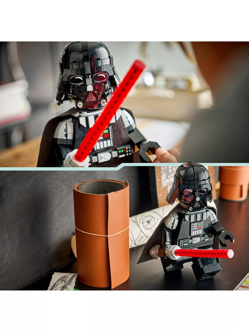 LEGO building toy Up-Scaled Darth Vader Minifigure 28cm (British brand)