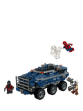LEGO Spider-Man Prison Transport Chase construction set 367 pieces (British brand)