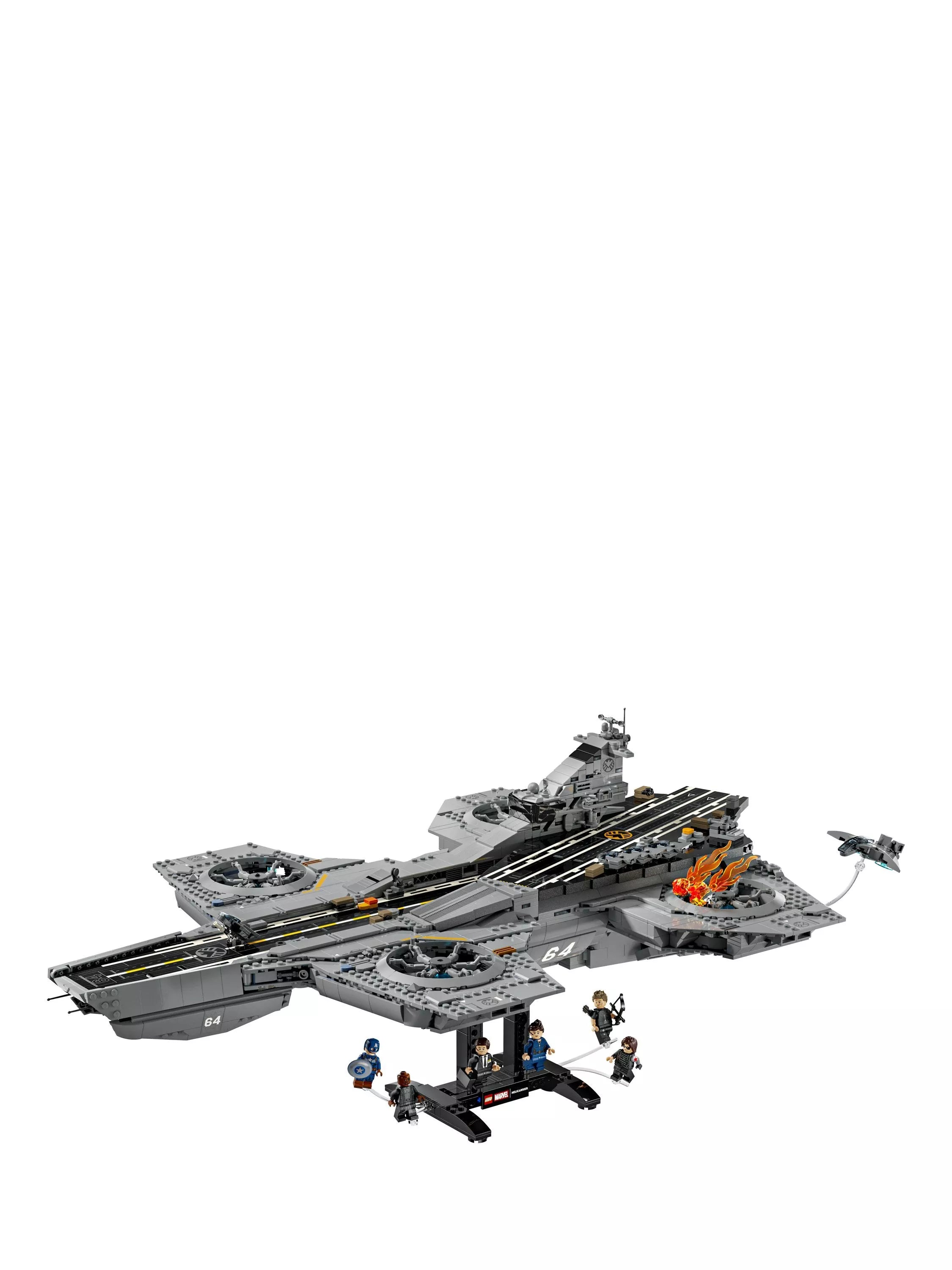 LEGO Marvel Helicarrier 3057 piece building toy set - British product