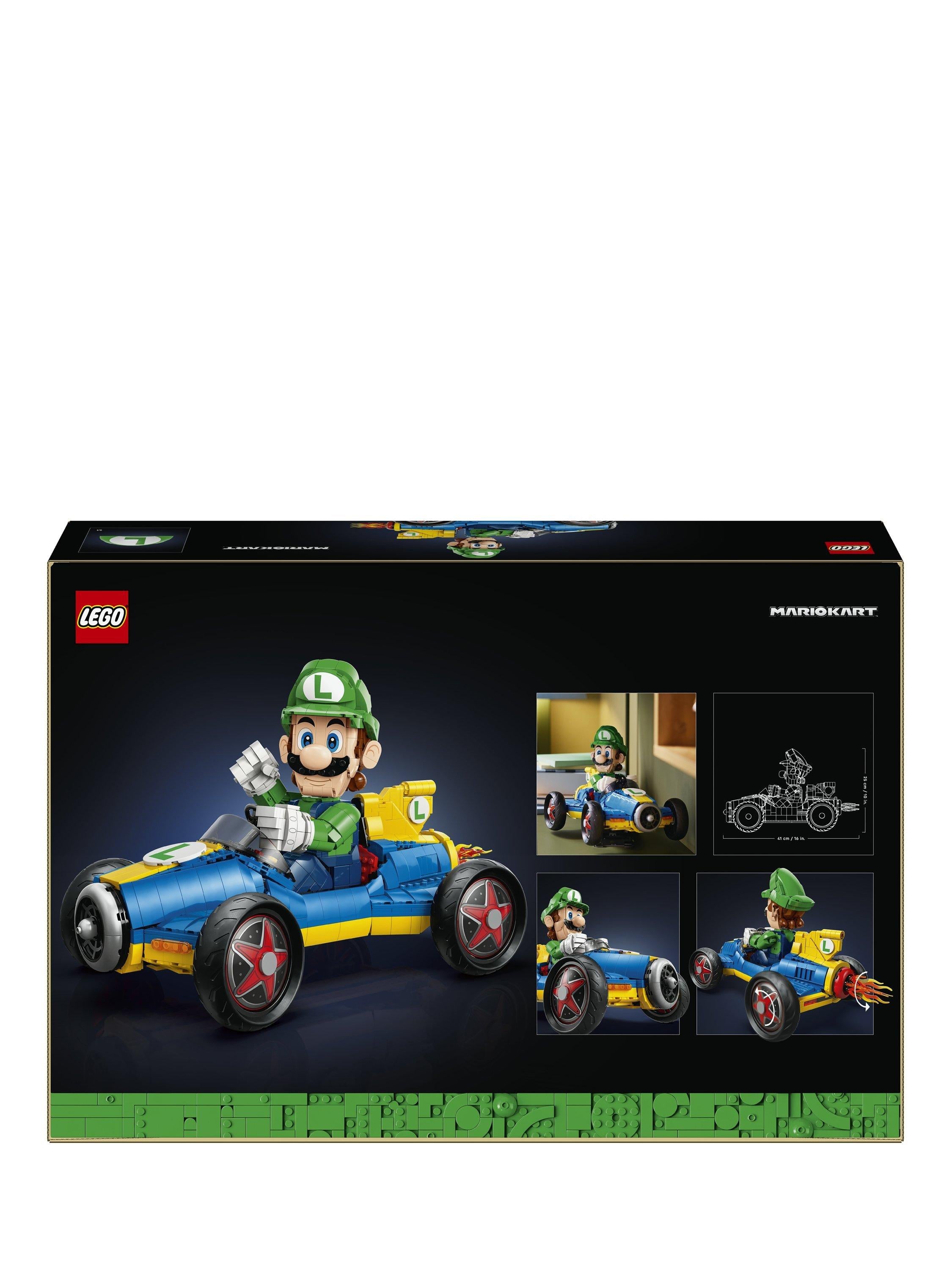 LEGO building toy Luigi & Mach 8 2234 pieces - British product