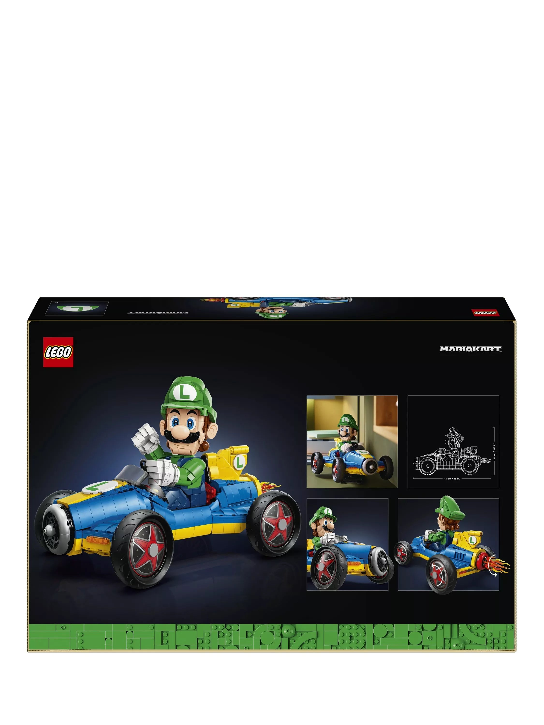 LEGO building toy Luigi & Mach 8 2234 pieces - British product