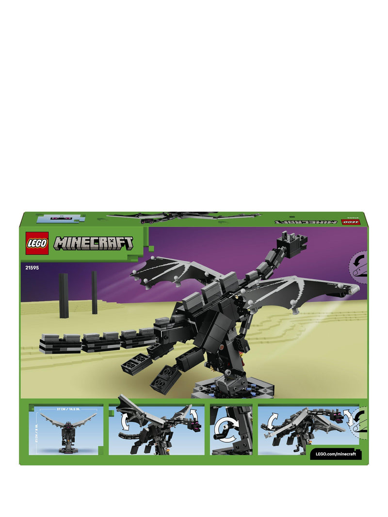 LEGO Minecraft Ender Dragon building toy set 21595, imported from the UK