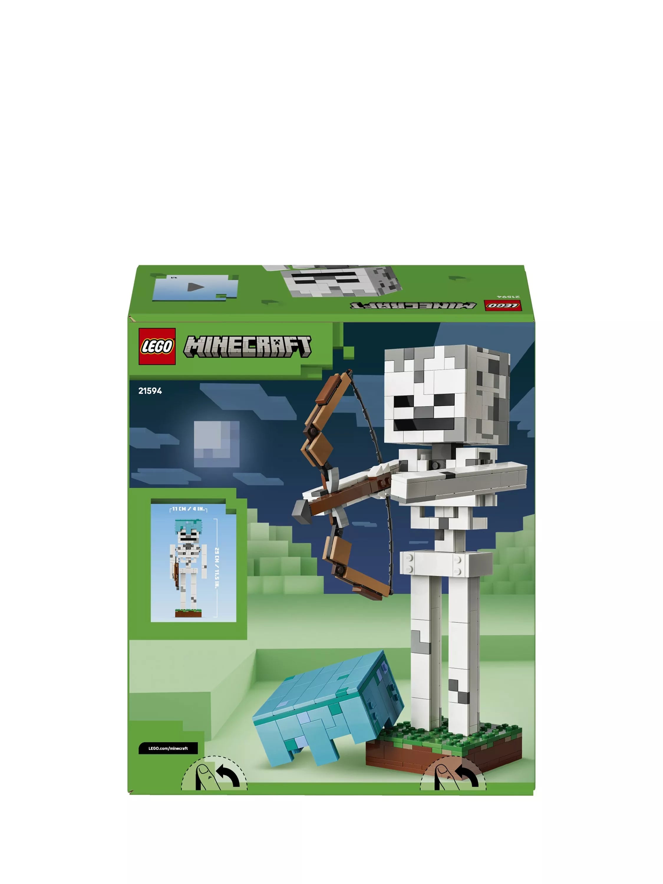 LEGO Minecraft Skeleton building toy 502 pieces, UK version