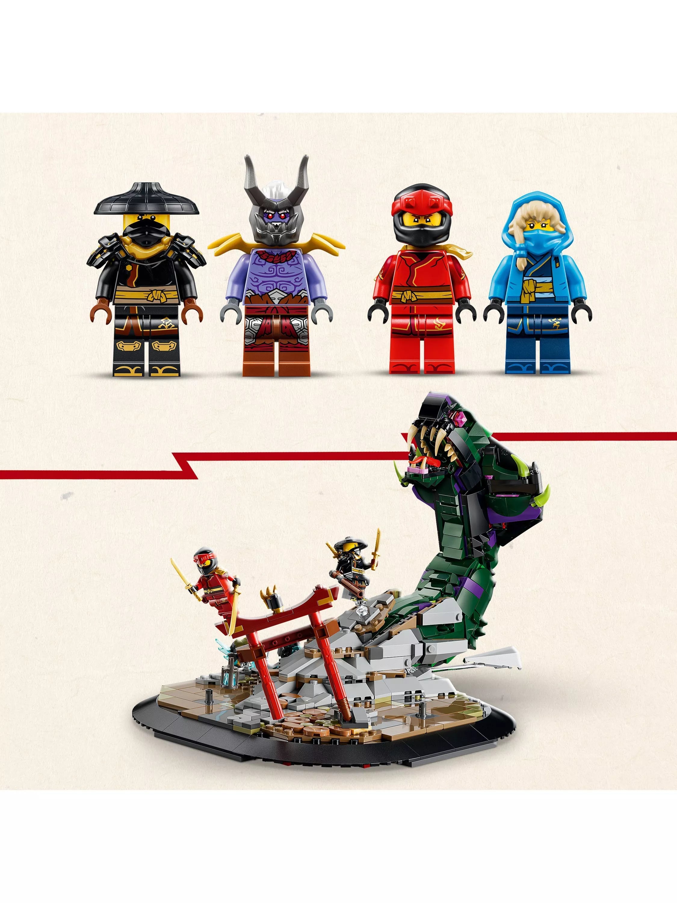 LEGO Ninjago Ultra Dragon Battle building set 2178 pieces, UK version