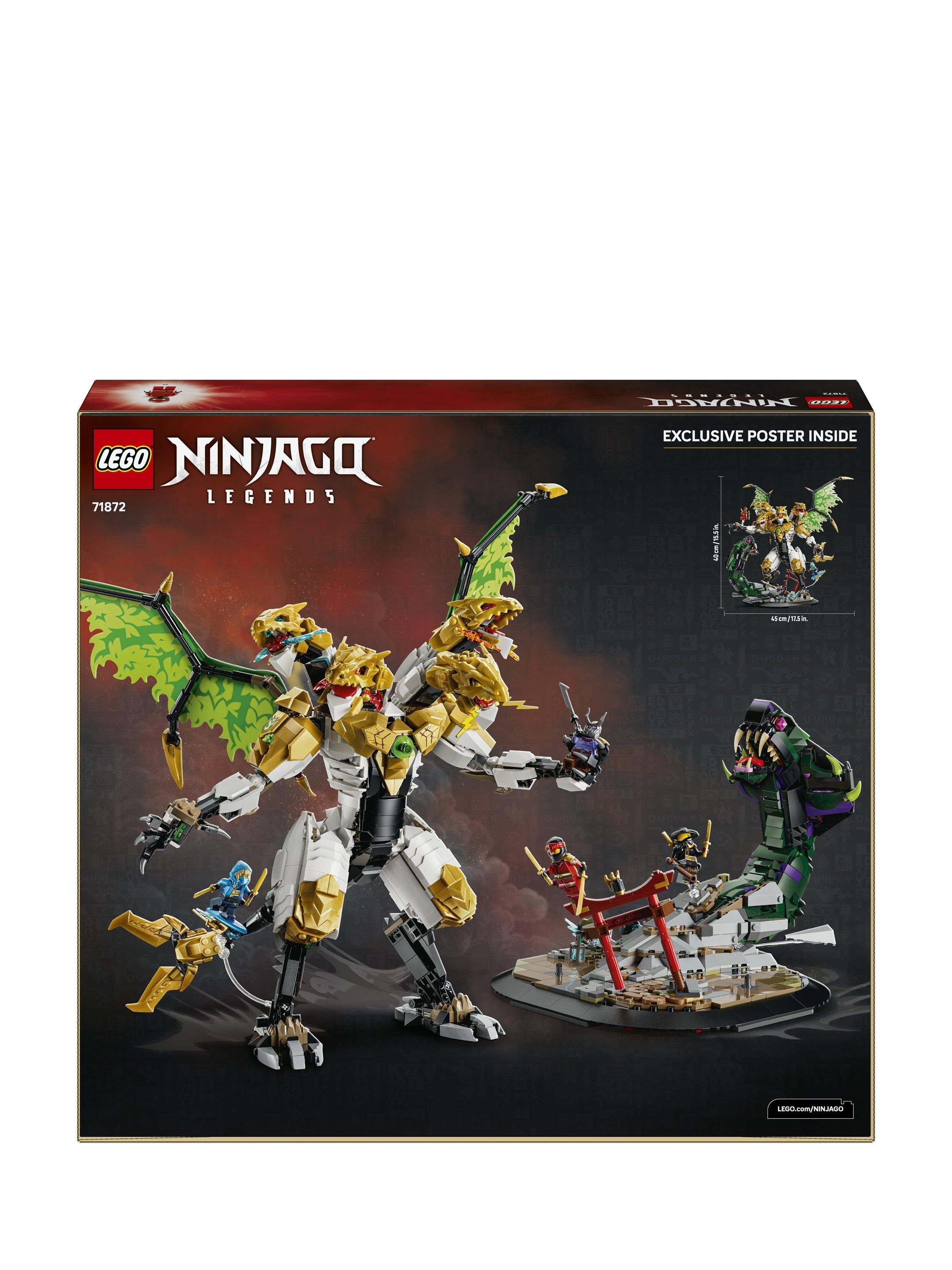 LEGO Ninjago Ultra Dragon Battle building set 2178 pieces, UK version
