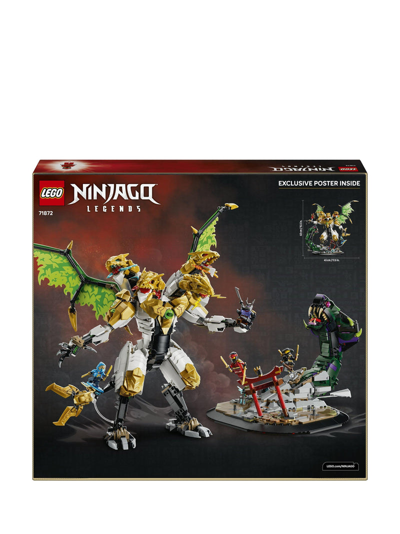LEGO Ninjago Ultra Dragon Battle building set 2178 pieces, UK version
