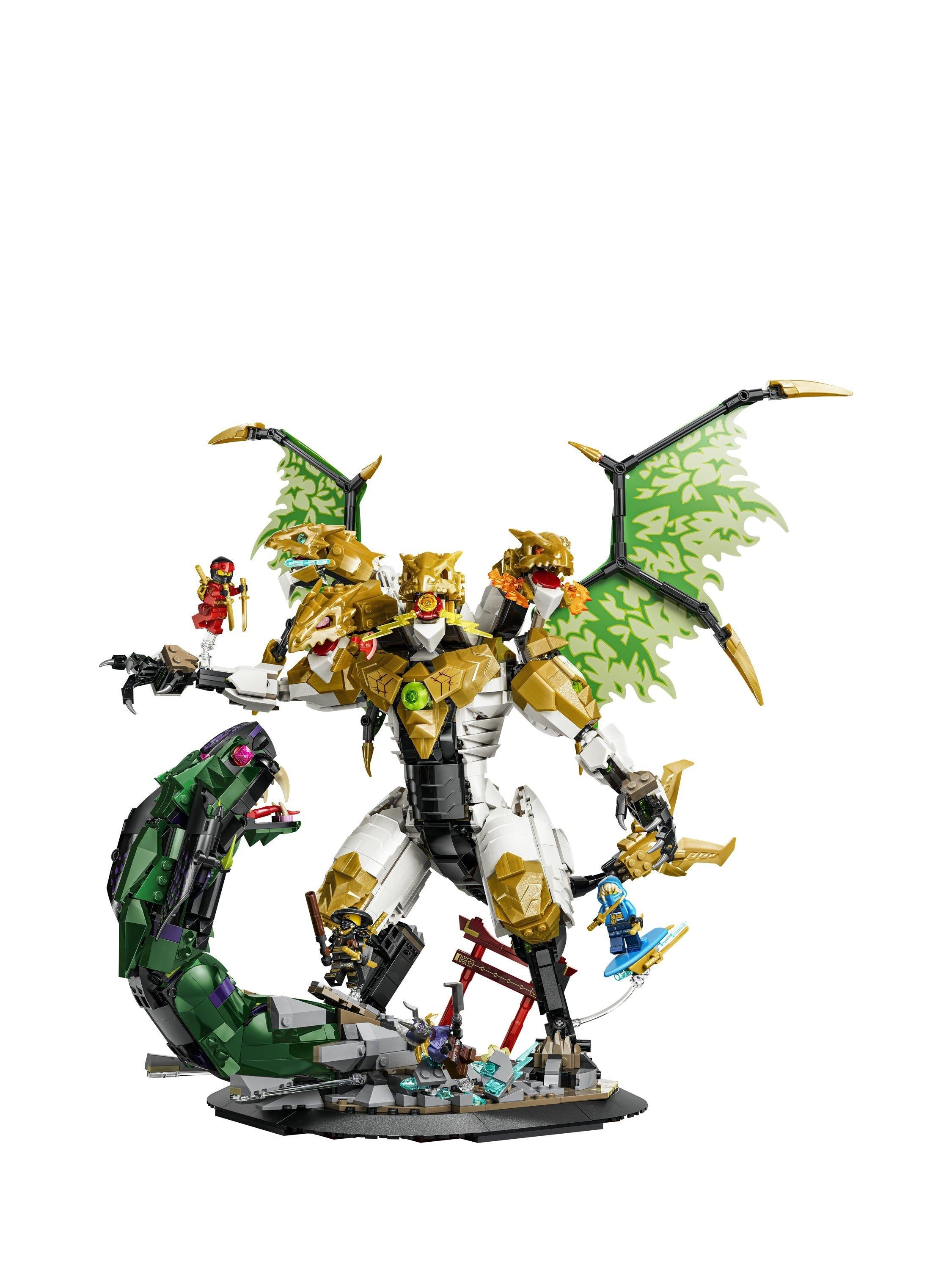 LEGO Ninjago Ultra Dragon Battle building set 2178 pieces, UK version