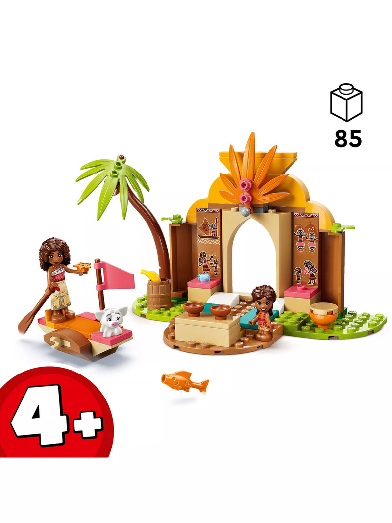 LEGO Moana Village House and Boat set, imported from the UK